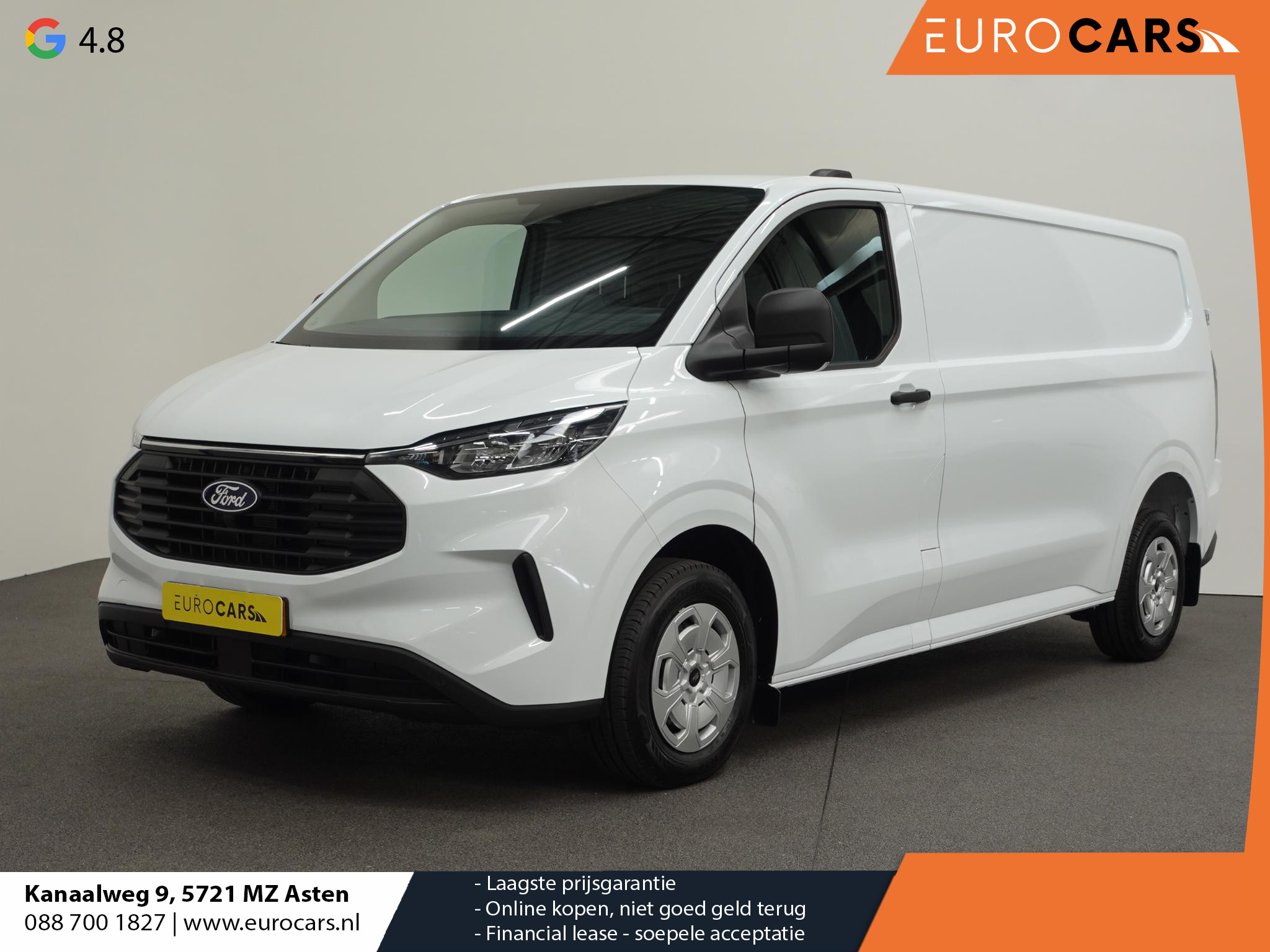 Ford Transit Custom 300 2.0 TDCI L2H1 Trend NM Automaat Airco Cruise Navi PDC Camera Carplay