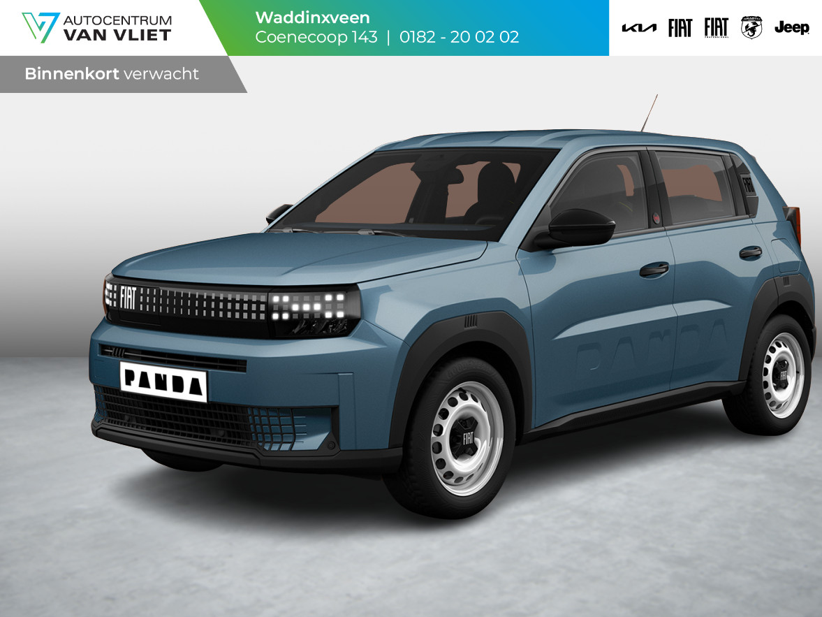 Fiat Panda Grande Red 44 kWh | Airco | Cruise | Apple Carplay | 16" | PDC