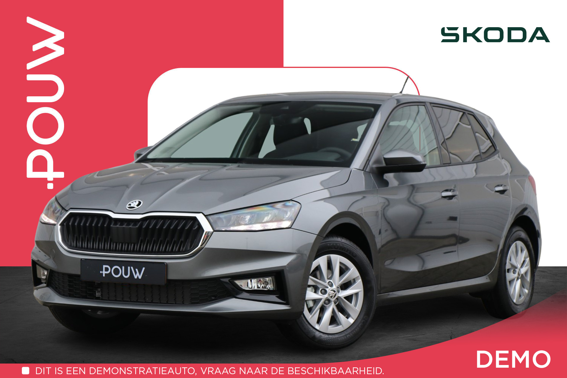 Škoda Fabia 1.0 TSI 95pk Selection | 15" Velgen | Getint Glas | Smartlink Navigatie