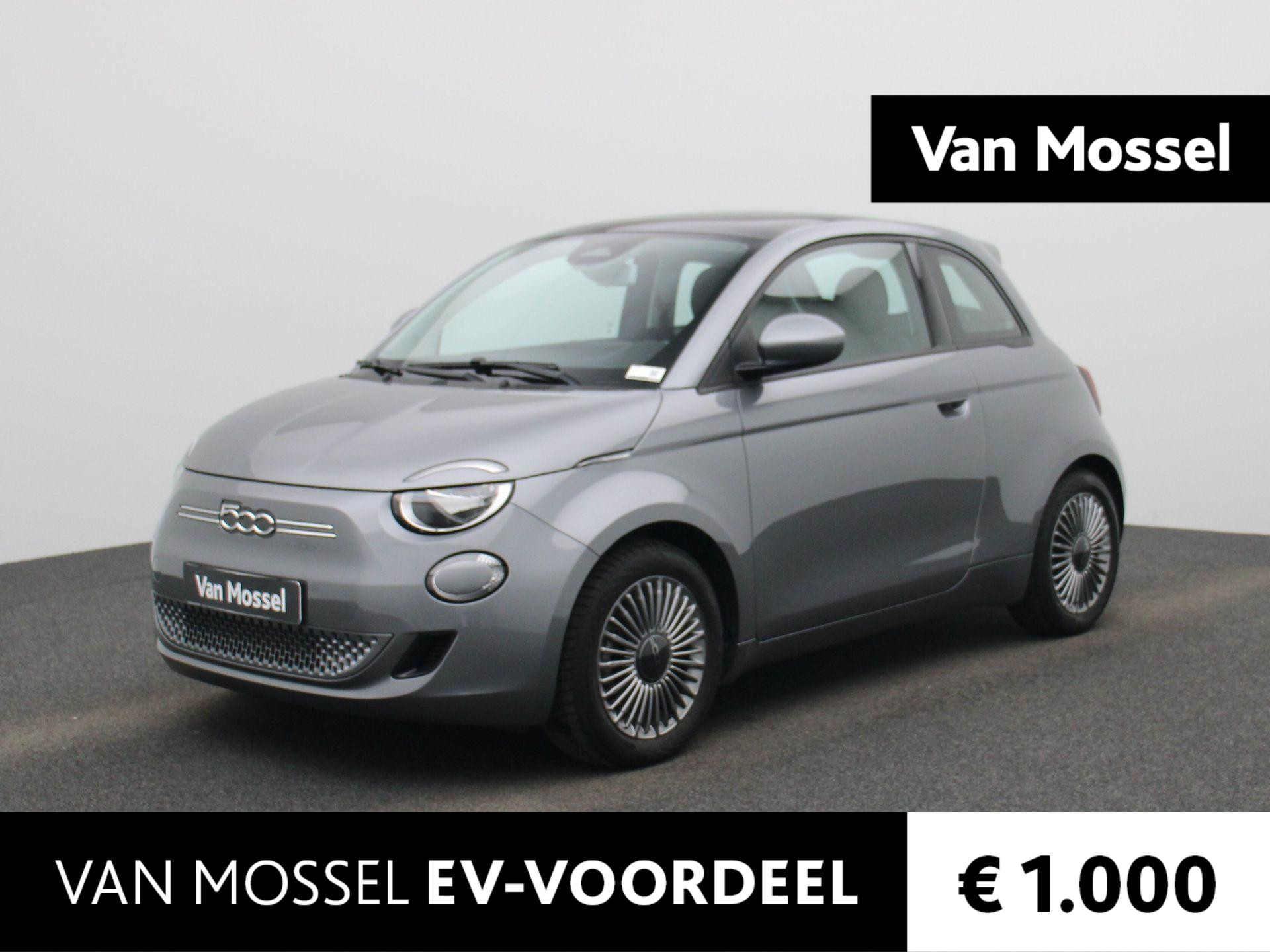 Fiat 500e Icon 42 kWh DRAADLOZE CARPLAY|CAMERA|STOELVERWARMING