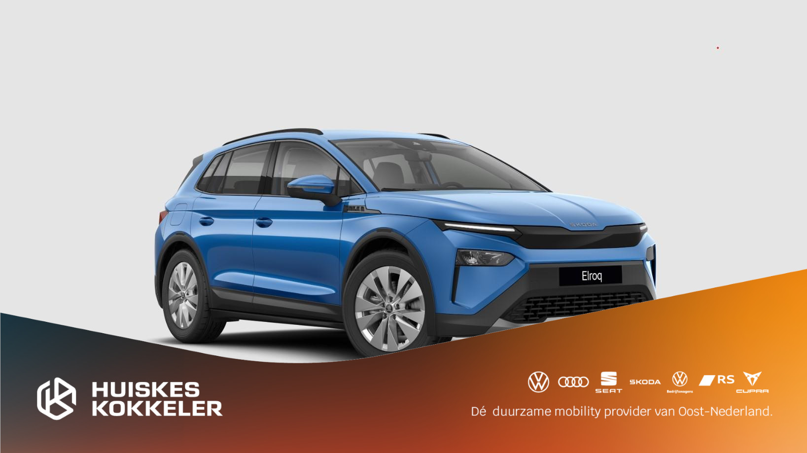 Škoda Elroq Selection 50 55kWh unieke aktie inruilpremie 1.500 of private lease 449 all-in