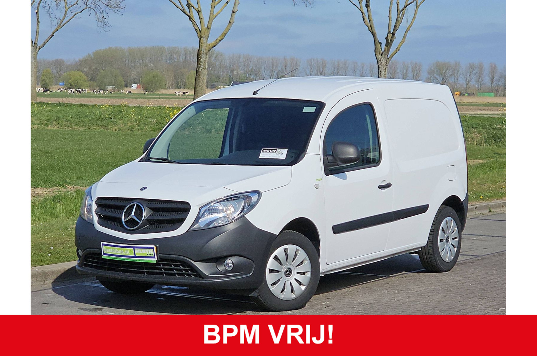 Mercedes-Benz Citan 108 CDI airco, navi, zijdeur, trekhaak, 17 dkm.!!!