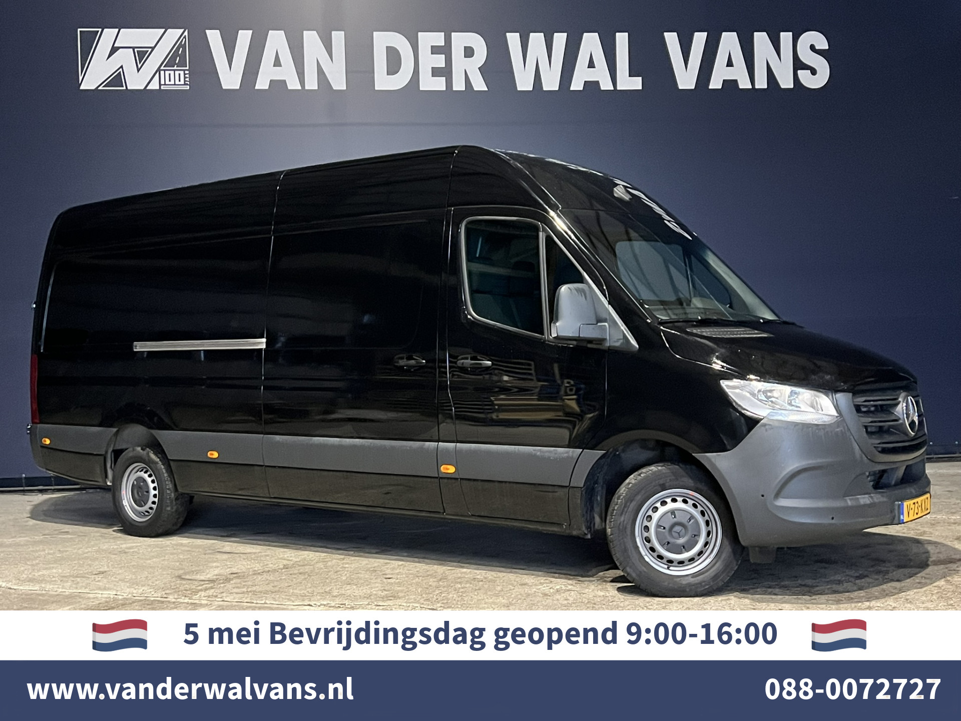 Mercedes-Benz Sprinter 317 CDI 170pk L3H2 Fabrieksgarantie Euro6 Airco | Camera | Apple Carplay | Android Auto Cruisecontrol, Parkeersensoren, Stoelverwarming, Bijrijdersbank, MBUX