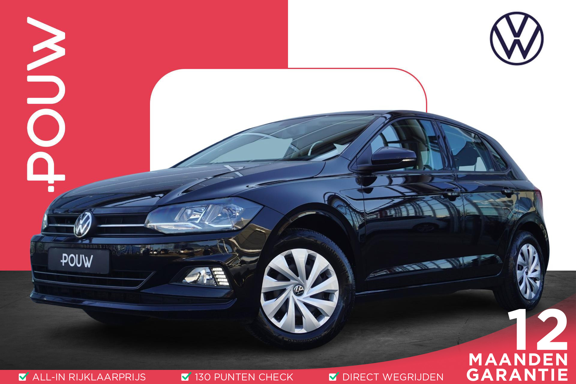 Volkswagen Polo 1.0 TSI 95pk Comfortline | Navigatie | Parkeersensoren | Apple Carplay & Android Auto
