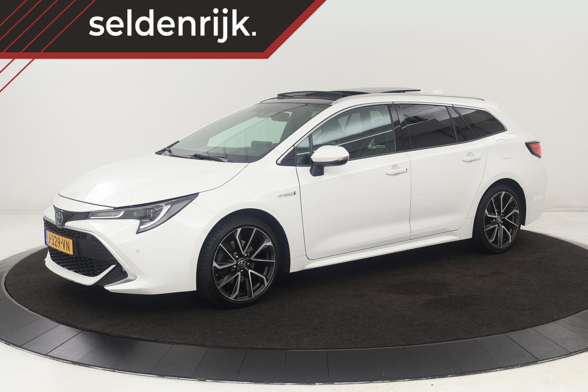 Toyota Corolla 2.0 Hybrid Premium | Leder | Head-Up | Stoelverwarming | Trekhaak | Adaptive cruise | Matrix LED | Carplay | Keyless | Camera