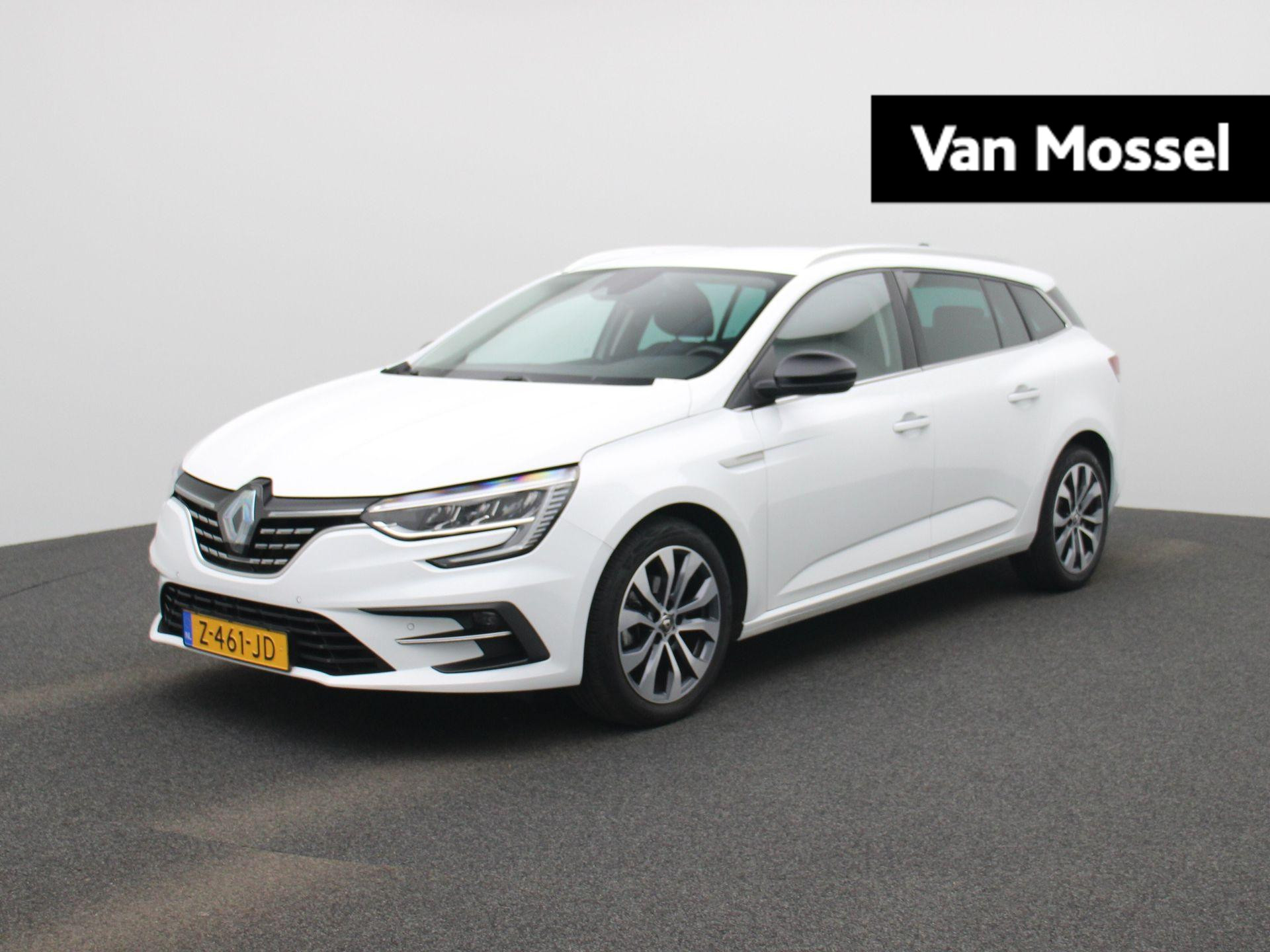 Renault Mégane Estate 1.3 TCe 140 Techno | Stoel- & Stuurwielverwarming | 9,3" Full-Map Navigatie | Camera | PDC Voor + Achter | Climate Control | LED Pure Vision | Keyless | 17" LMV | Privacy Glass | Apple Carplay & Android Auto