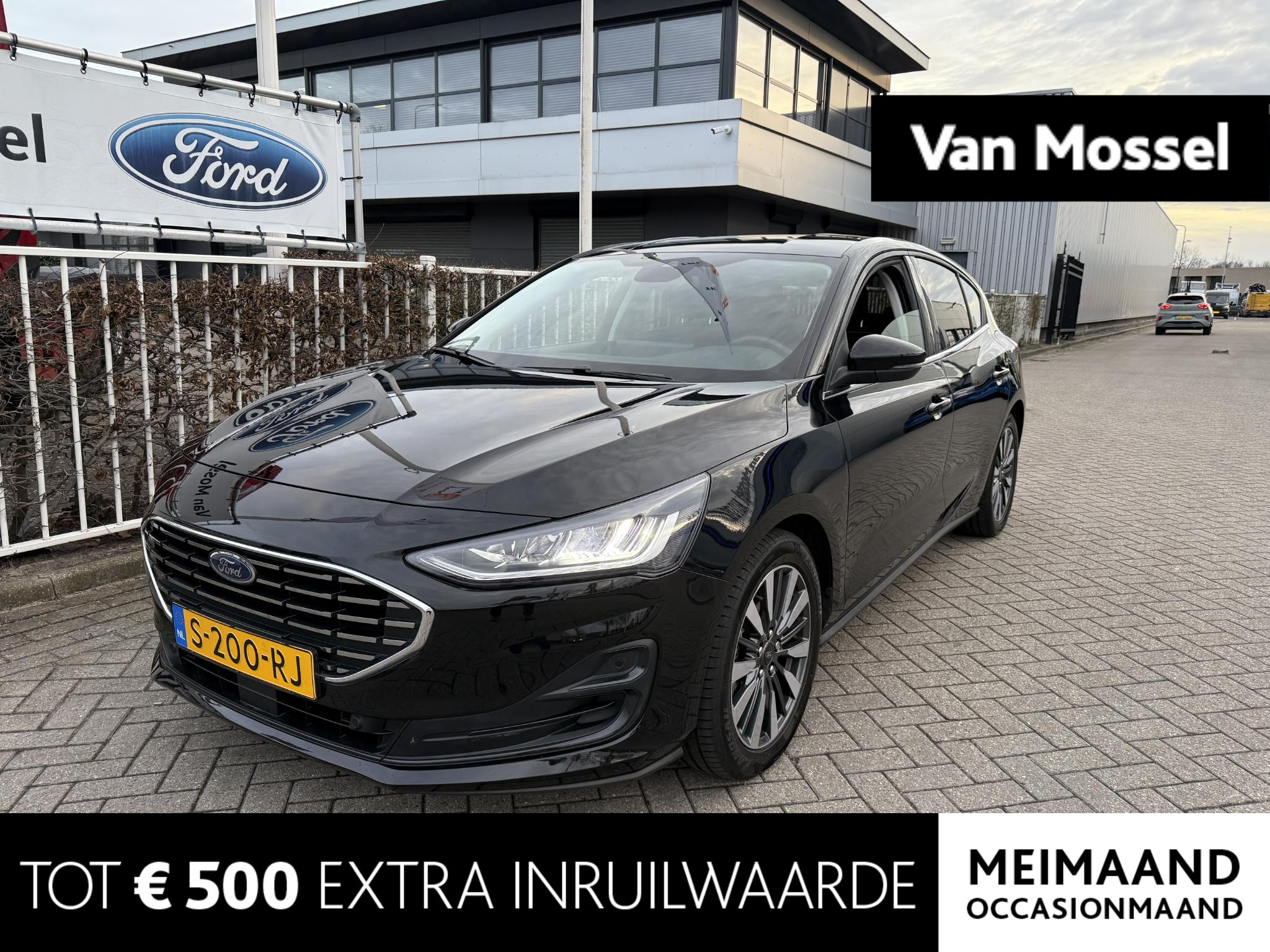 Ford Focus 1.5 EcoBlue Titanium X 120pk | Automaat | Voorstoelen/Stuurwiel/Voorruit -Verwarming | Cruise Control | LMV | Afn. Trekhaak |