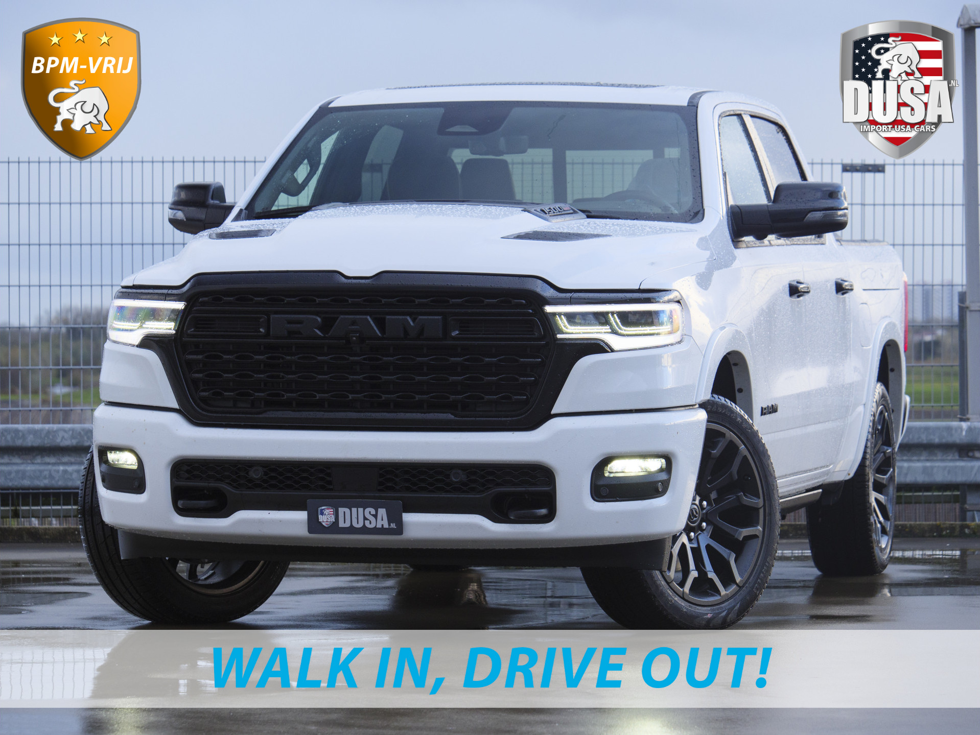 Dodge Ram 1500 | Limited | Night | 3.0L Twin-Turbo I6 | High Output | RAMBOX Passenger Display | 14,4 Touch Screen |  LPG | INCL BPM-VOORDEEL Getoonde accessoires zijn verkrijgbaar tegen meerprijs