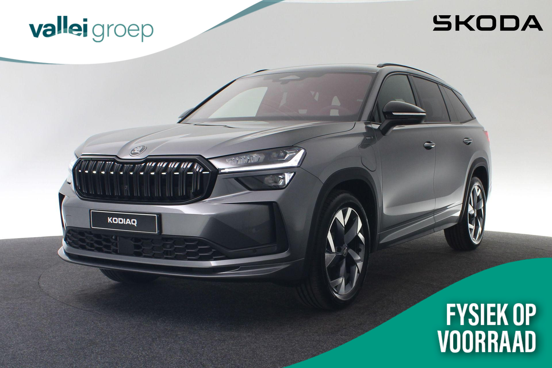Škoda Kodiaq Sportline Business 1.5 TSI PHEV 150 kW / 204 pk | Camera | Stoelverwarming | Trekhaak | Keyless | 19 inch