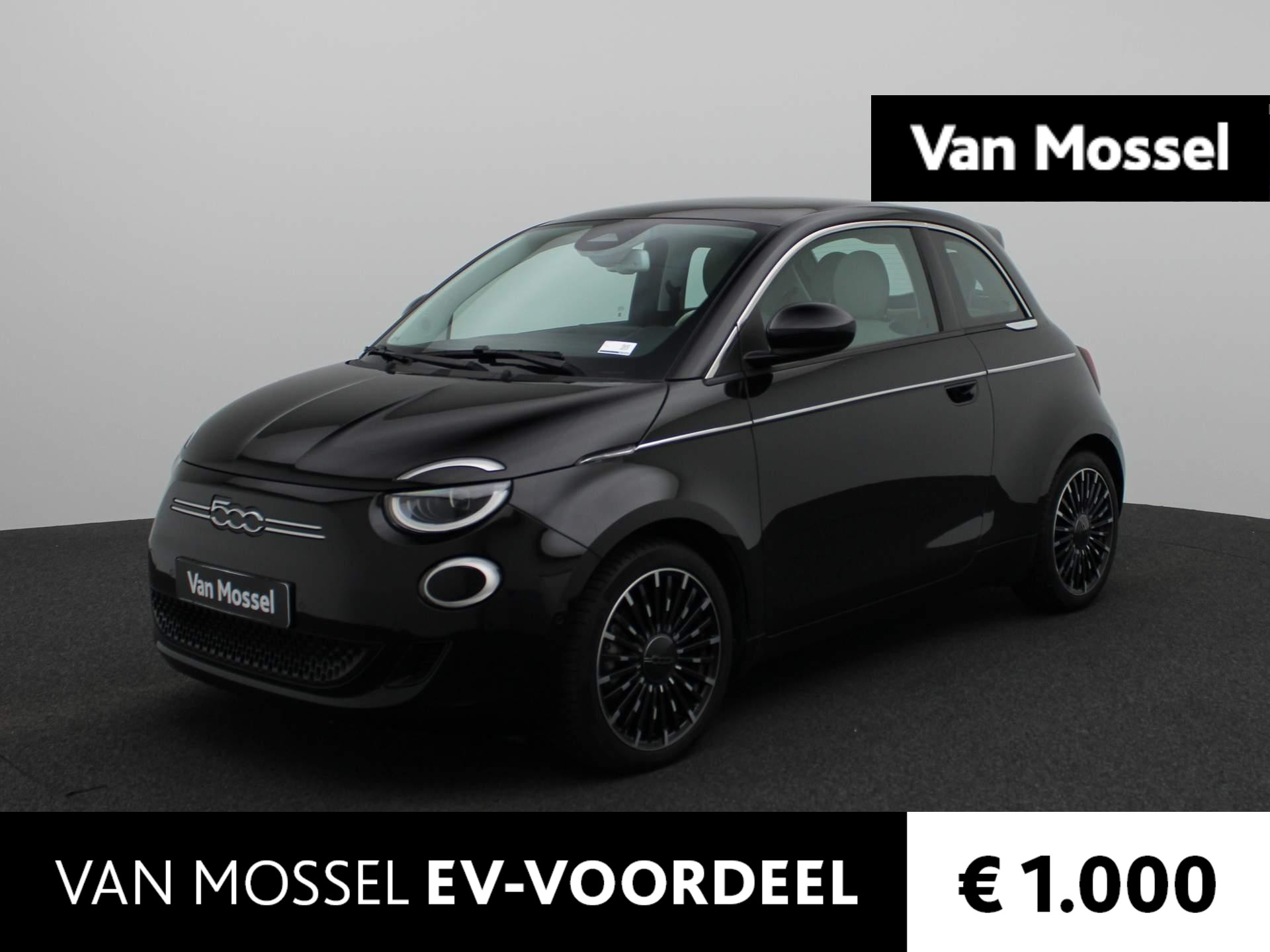 Fiat 500 La Prima 42 kWh | Leder | Navi | ECC | PDC | LMV | Cam | Pano |