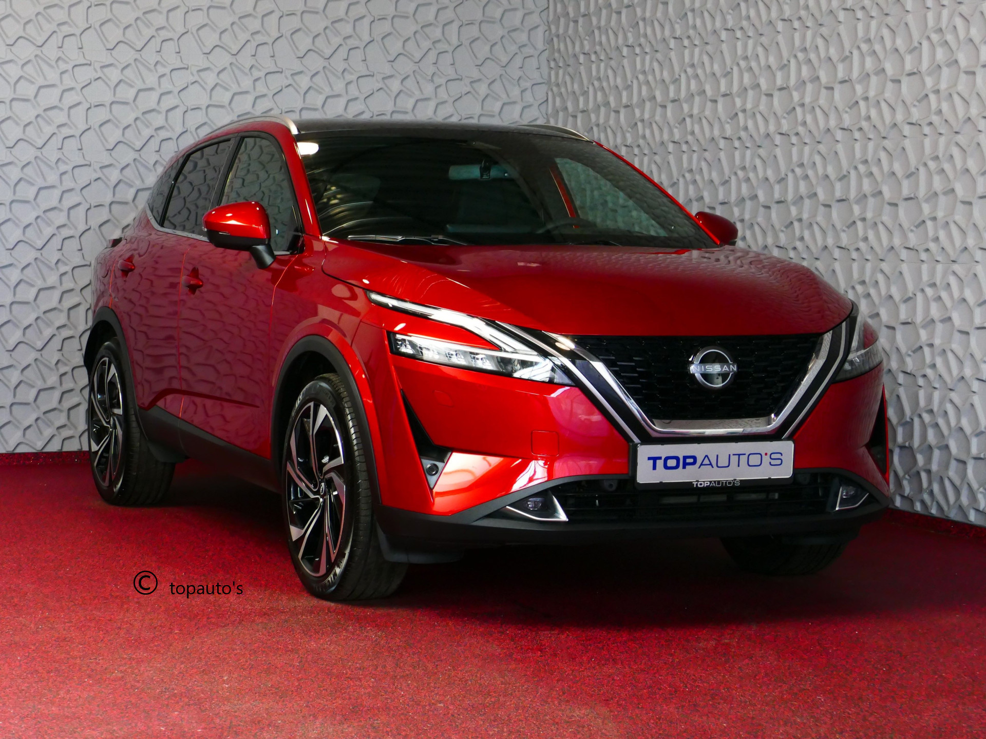 Nissan QASHQAI 1.3 MHEV 160PK TEKNA PLUS LEER PANO MASSAGE BOSE STOEL/STUUR/RUIT VERW MATRIX.LED ELEK.KLEP HEADUP 20''LMV 2024 20 Qashqai's op voorraad !