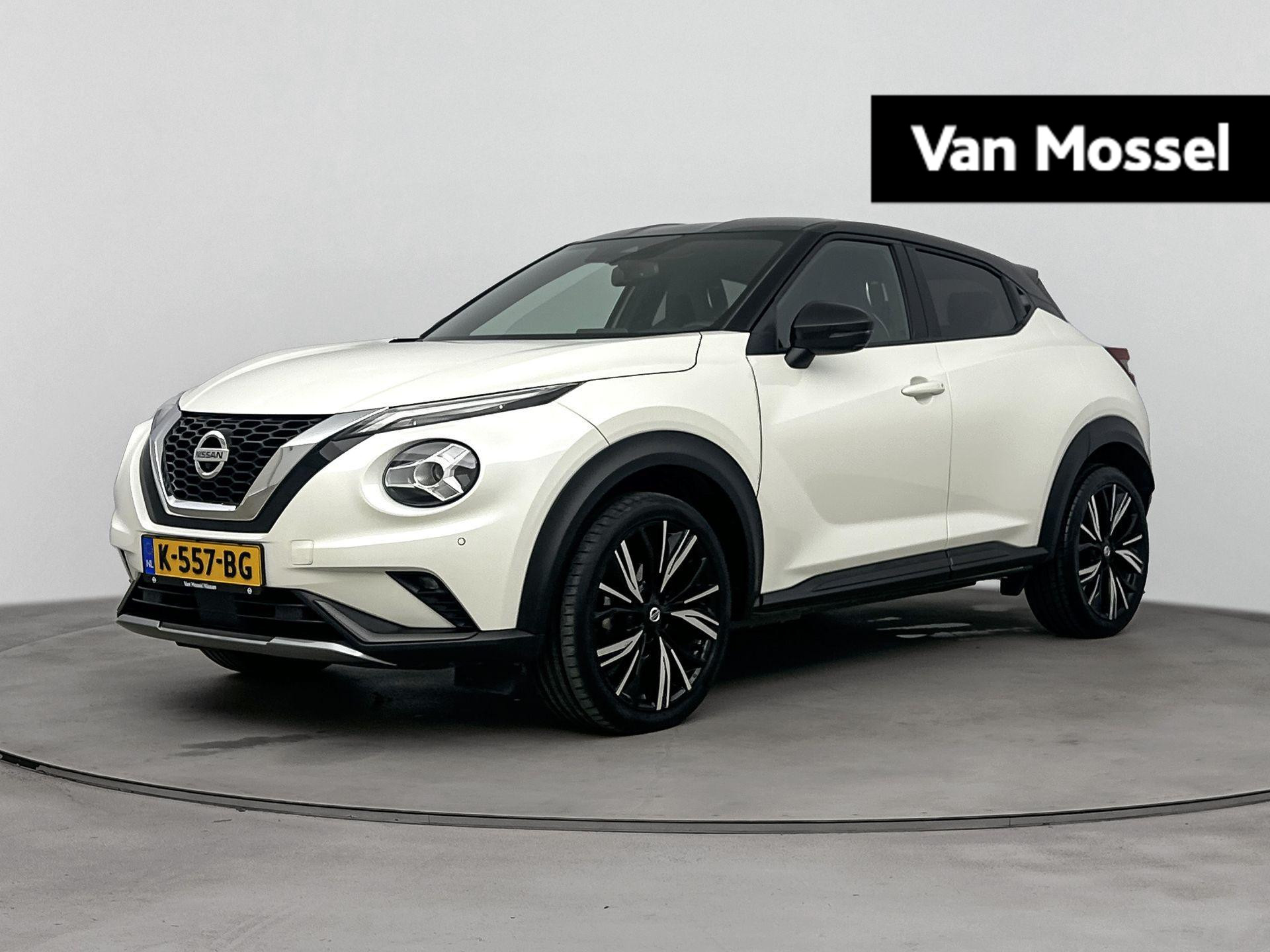 Nissan Juke 1.0 DIG-T N-Design 115PK | Automaat | BOSE | Lederen Interieur | Navigatie | 360 Graden Camera | Climate Control | Keyless | Apple CarPlay & Android Auto