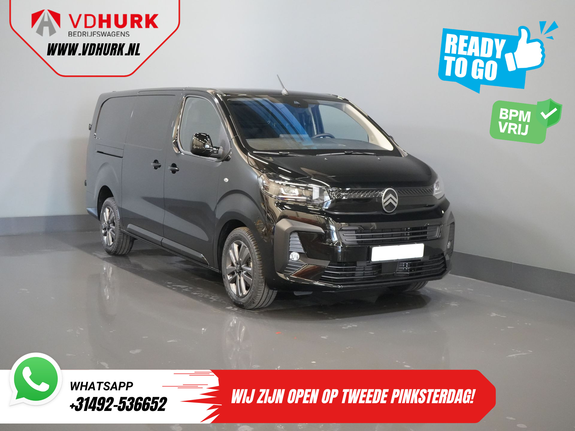 Citroën Jumpy 2.0 HDI 180 pk Aut. L3 BPM VRIJ! LED/ Virtual cockpit/ Stuurverw./ Navi/ Carplay/ Camera/ Climate/ PDC/ LMV/ Cruise