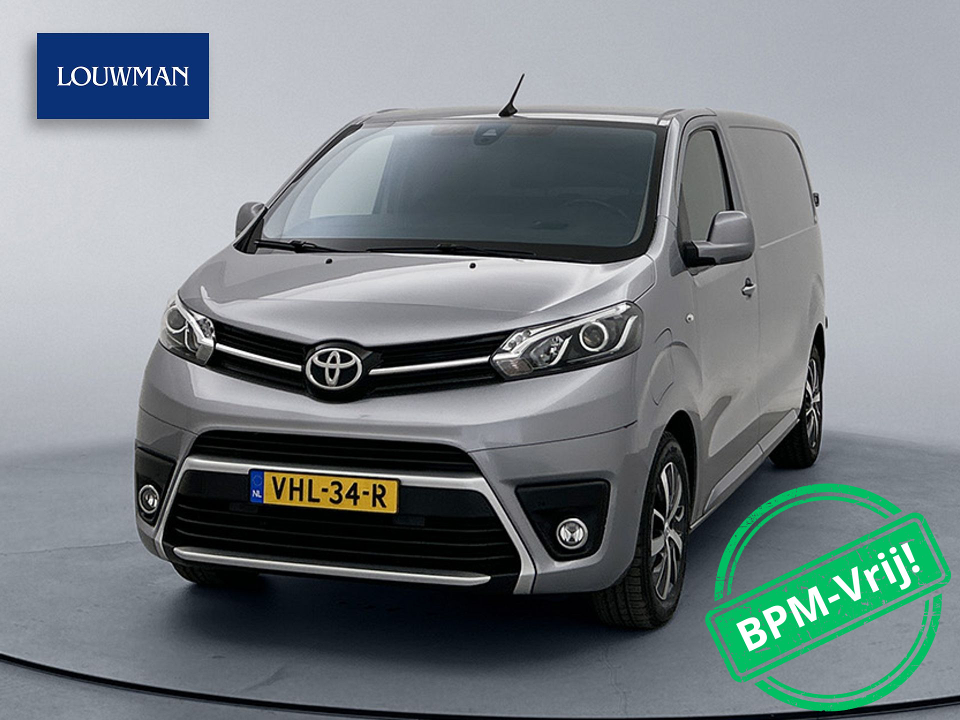 Toyota ProAce Electric Worker Extra Range 75KWH Innovator Full Electric 330KM Actieradius Head Up Display Navigatie Camerasysteem