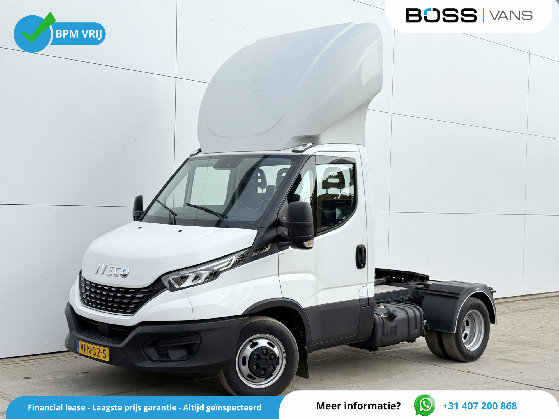 Iveco Daily 40C16 Automaat 8.796 kg GCW BE-Trekker BE-Combi Airco Cruise Control