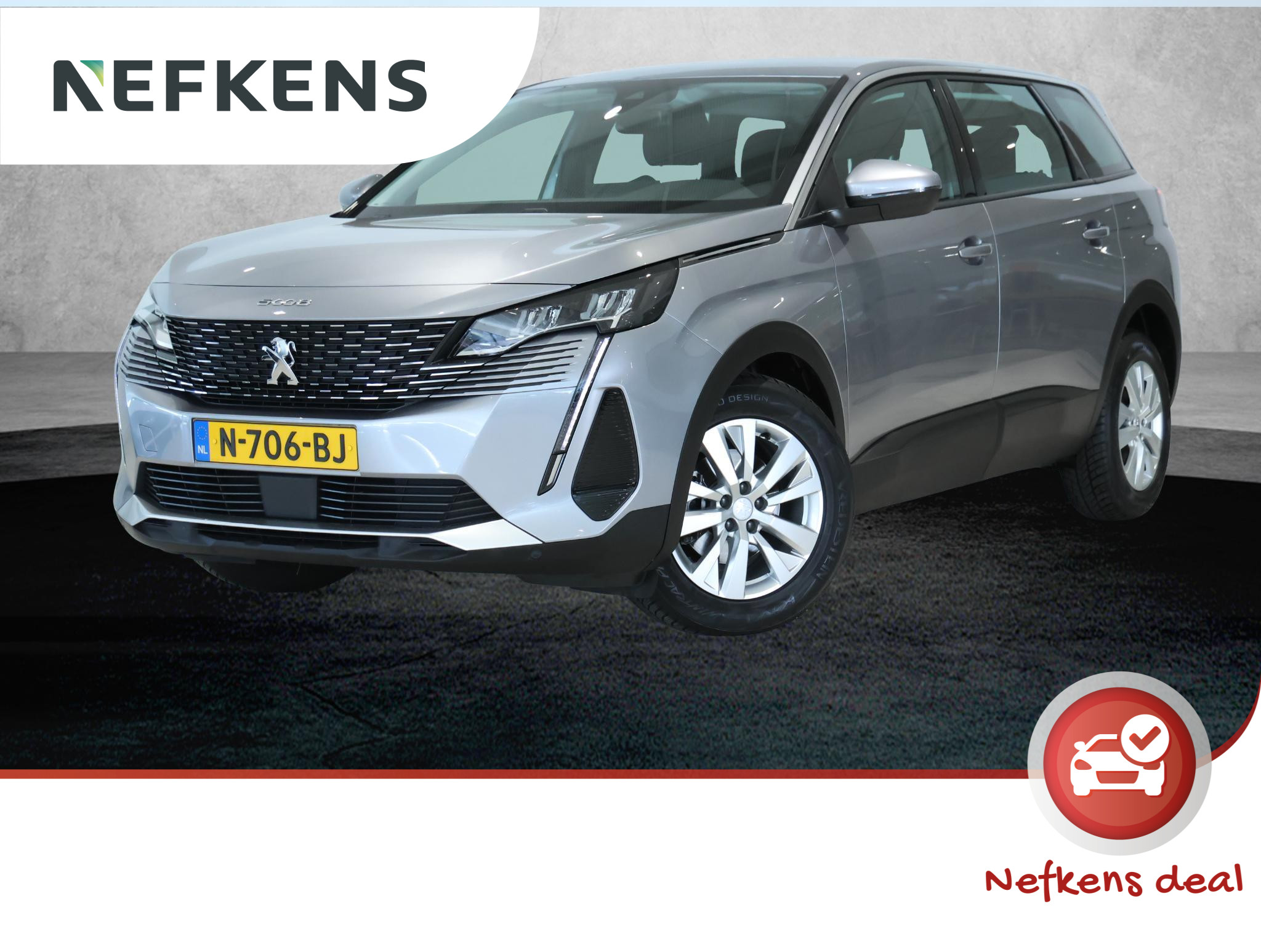 Peugeot 5008 SUV 1.2 130 pk Active Pack | Camera | CarPlay | Navigatie | 7-zits