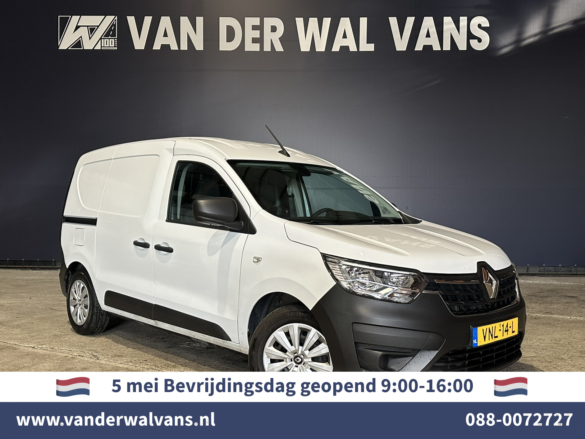Renault Express 1.5 dCi L1H1 Euro6 Airco | Navigatie | Cruisecontrol | Trekhaak | Parkeersensoren Zijdeur