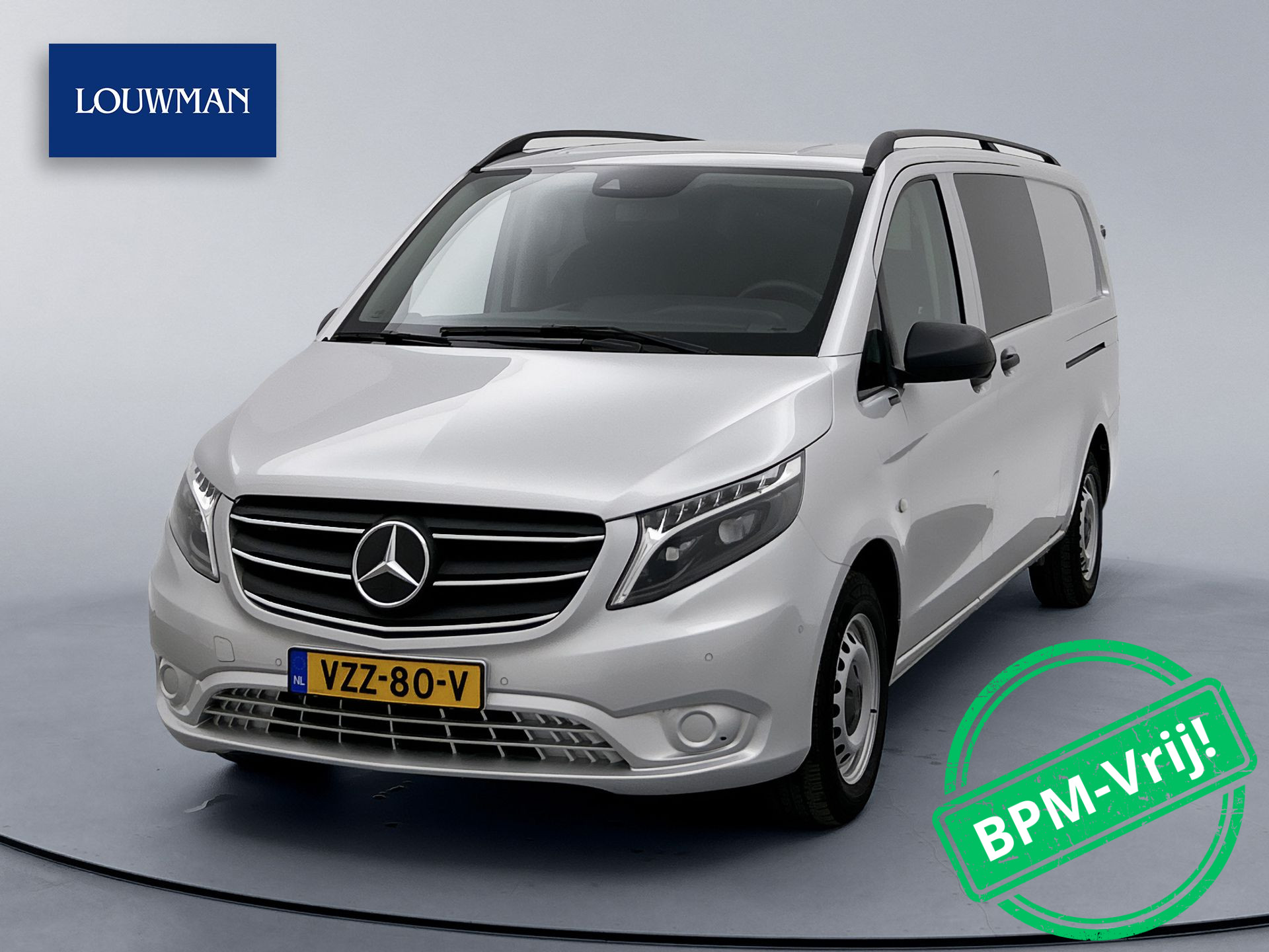 Mercedes-Benz Vito 114 CDI Extra Lang Dubbele Cabine XL Trekhaak Achteruitrijcamera LED Apple Carplay/Android Auto Betimmering