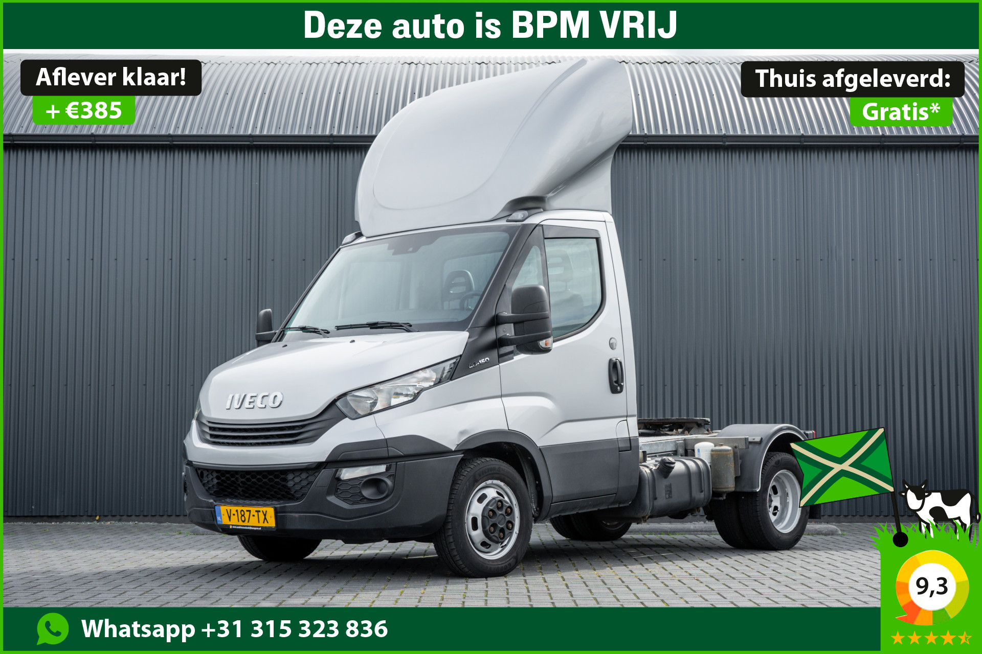 Iveco Daily **40C15 | Be-Trekker | Trekgewicht: 7130 KG | Euro 6 | Airco | Cruise**