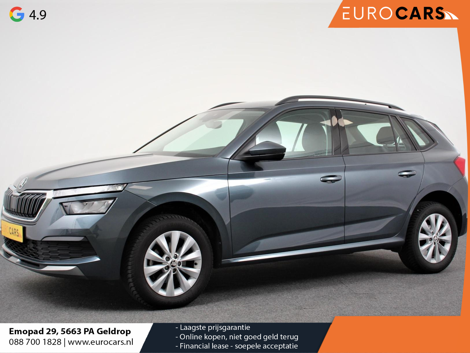 Škoda Kamiq 1.0 TSI 116pk DSG Ambition | Navigatie | Climate control | Cruise control | Led | Lichtmetalen velgen | Parkeer Sensoren | Stoelverwarming #