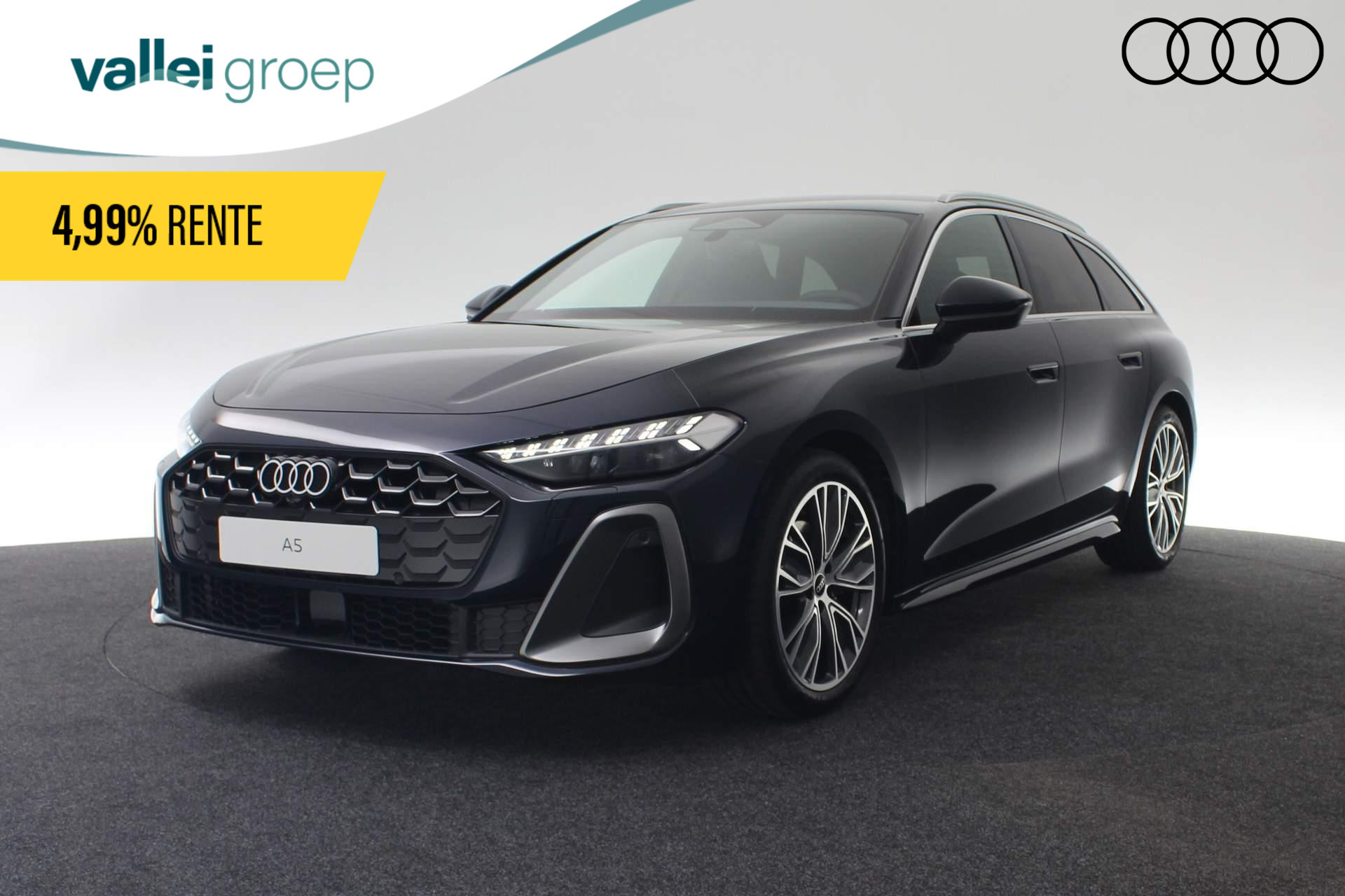 Audi A5 Avant S edition 40 TFSI 150 kW / 204 pk | Stoelen voor, elekt. verstelb. | S line zwart leder-kunstleder | Privacy glas