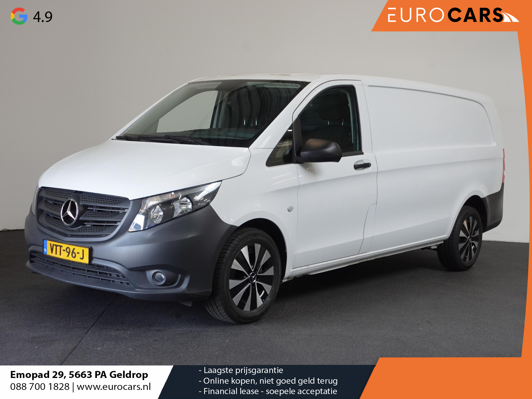 Mercedes-Benz Vito 116 CDI L3 Extra Lang Sport Edition Airco Cruise control RWD Laadlengte 306cm
