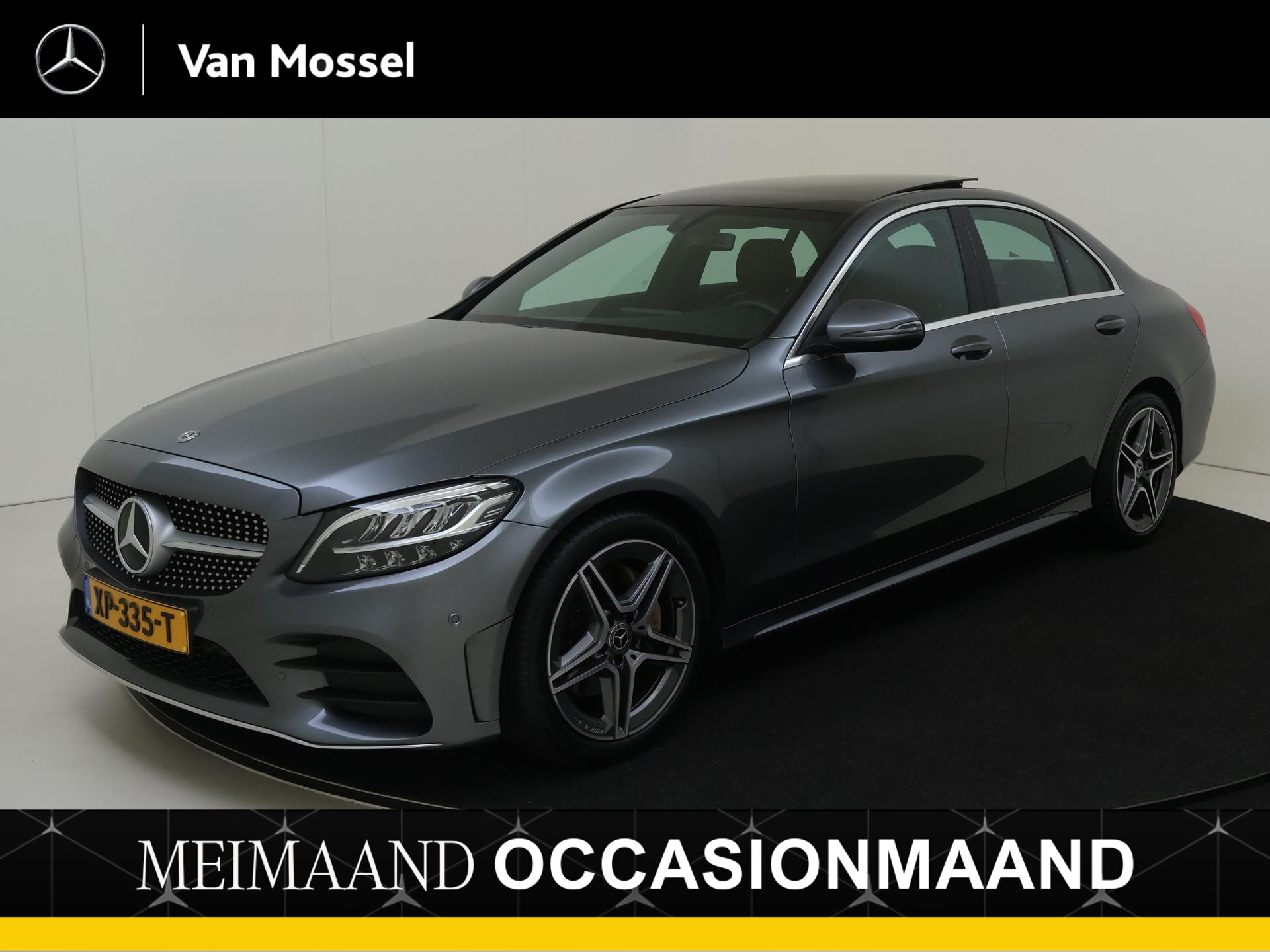 Mercedes-Benz C-Klasse 180 Business Solution AMG / Stoelverwarming / Achteruitrijcamera / Panaroma-schuifdak /