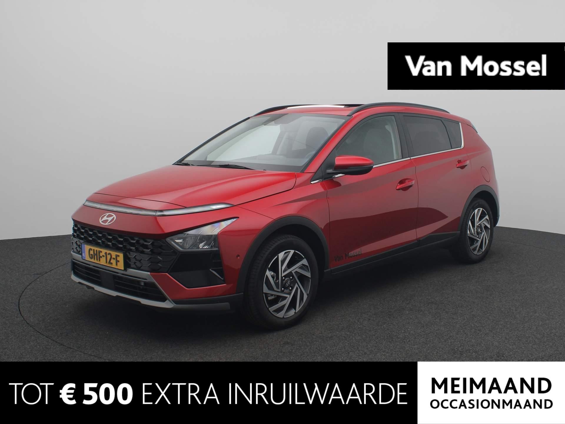 Hyundai Bayon 1.0 T-GDI Premium Sky | Nieuw Model | | Demo | Schuif/ kantel dak | LED verlichting | Facelift | Navigatie | Stoelverwarming | Stuurverwarming | Bose |