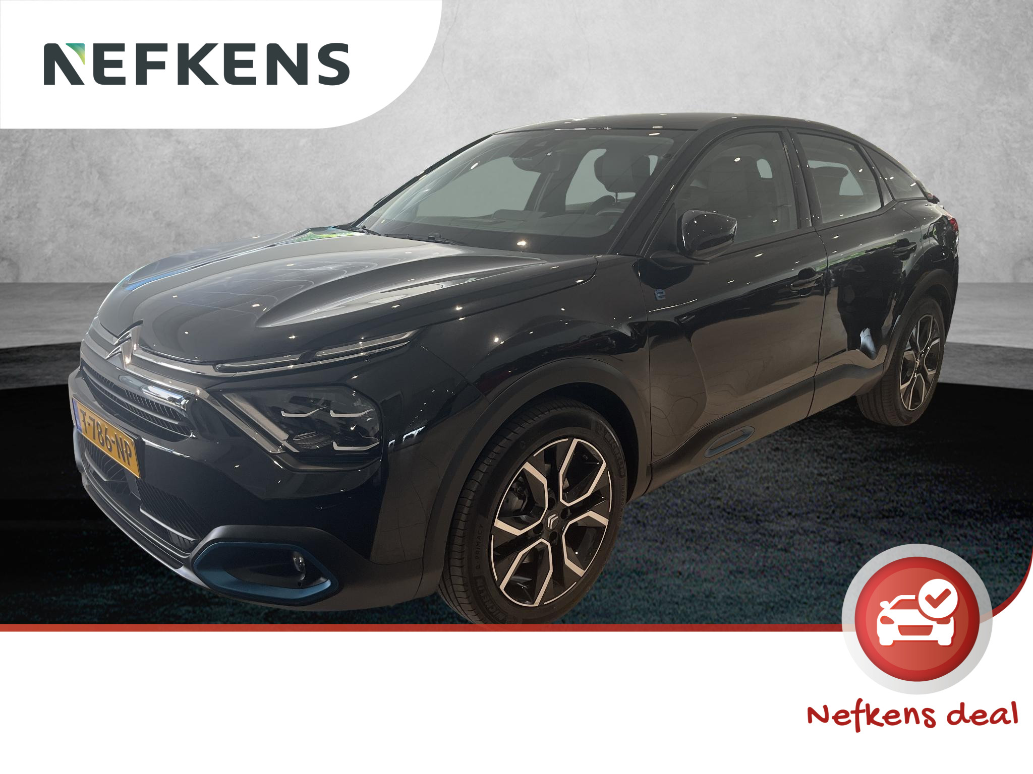 Citroën ë-C4 Feel Pack 50 kWh 3-fase | Winterpakket | Achteruitrijcamera | HUD | Climate | Apple Carplay/Android Auto | 18" LMV