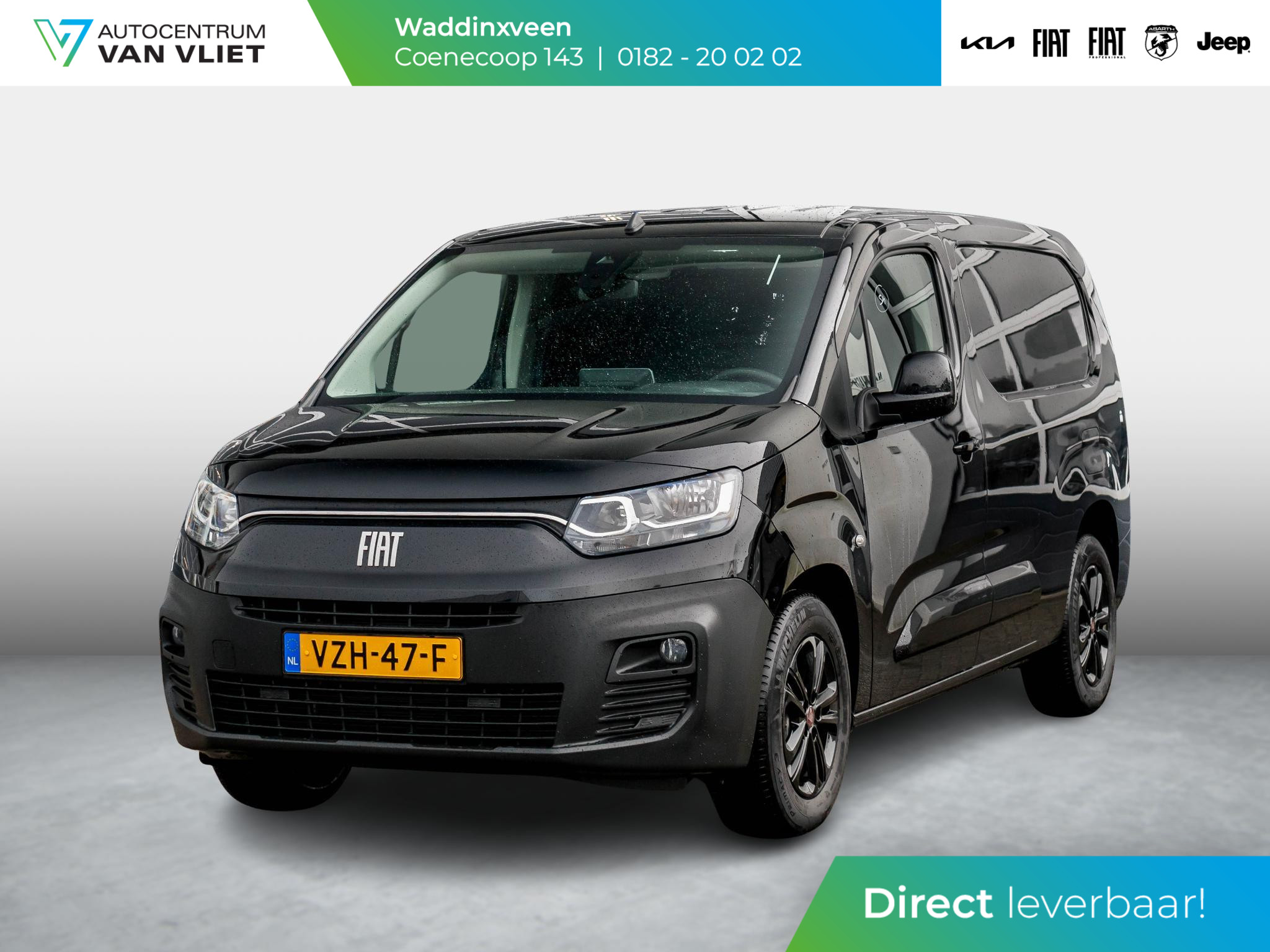Fiat E-Doblò 136 L2 50 kWh | Clima | 16" | Camera | PDC | Laadruimte pakket | Apple Carplay | Look pakket