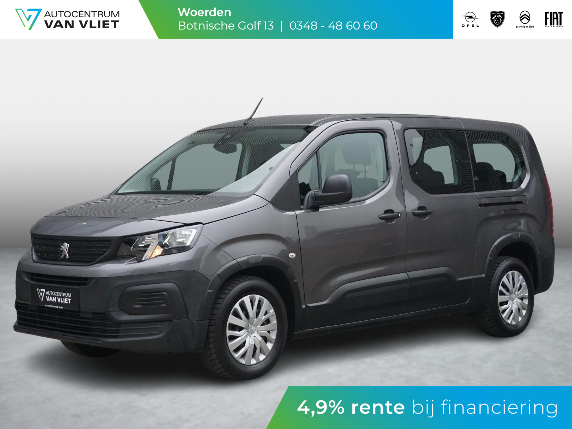 Peugeot Rifter Long 1.2 TURBO Long Allure 7 persoons Trekhaak