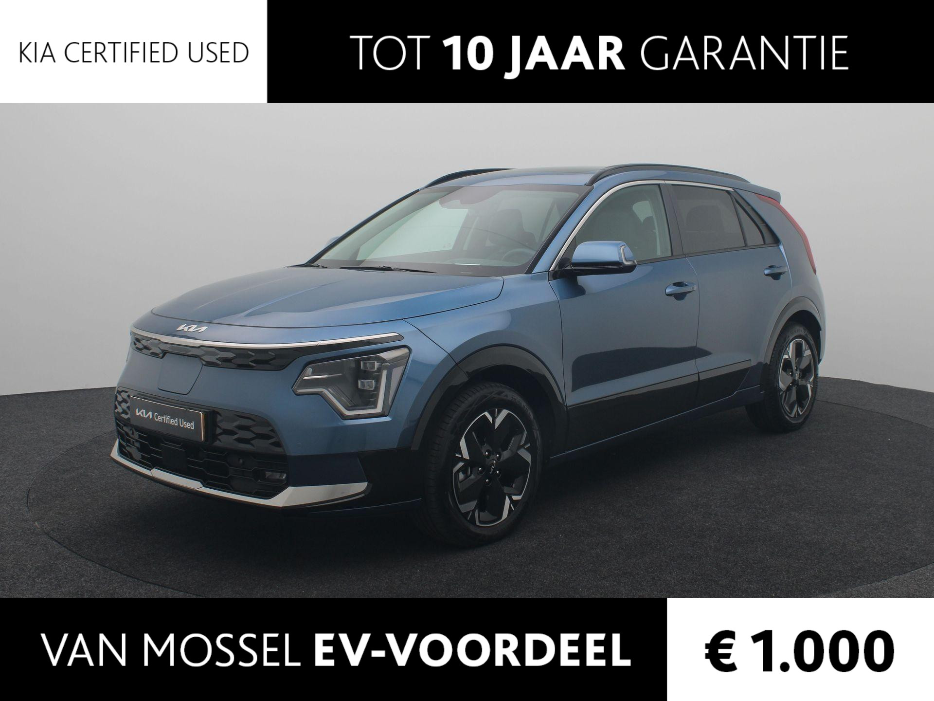 Kia Niro EV DynamicPlusLine 64.8 kWh | Open dak | LED | Stoelverwarming | Navigatie | Apple Carplay - Android Auto