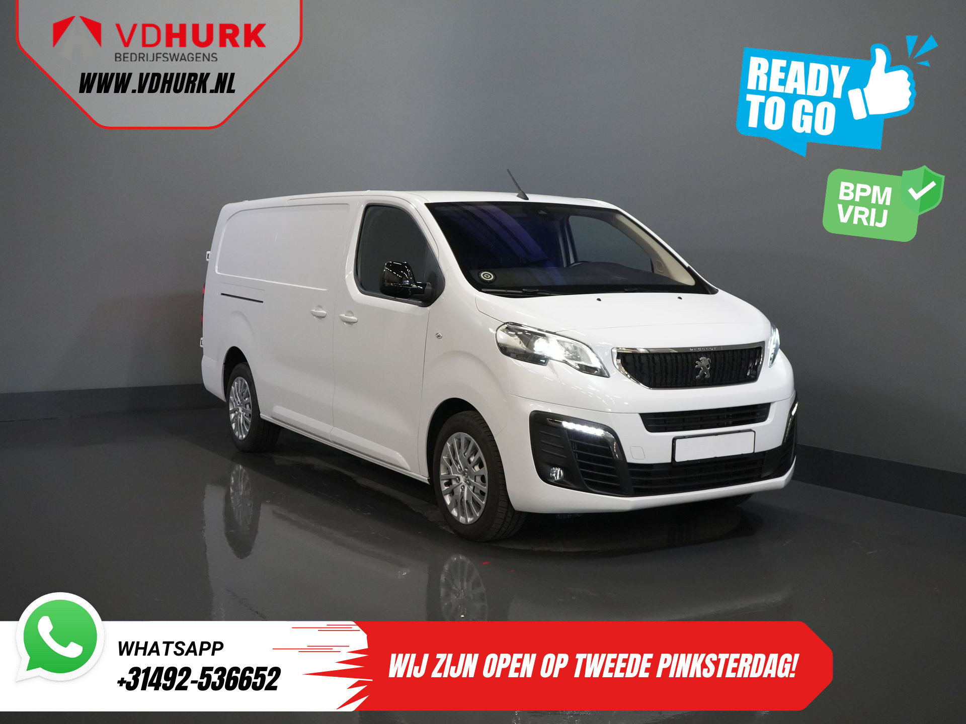 Peugeot Expert 2.0 HDi 145 pk Aut. L3 Xenon/ Standkachel/ Stoelverw/ Keyless/ Carplay/ Climate/ Camera/ PDC/ Cruise/ Trekhaak