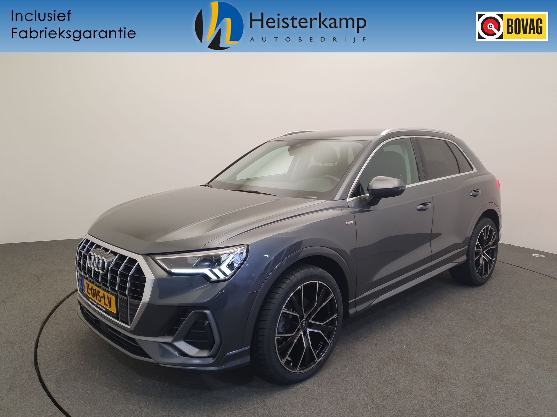 Audi Q3 35 TFSI 150pk S-Tronic S-Line Camera, Leder/alcantara, Cruise control