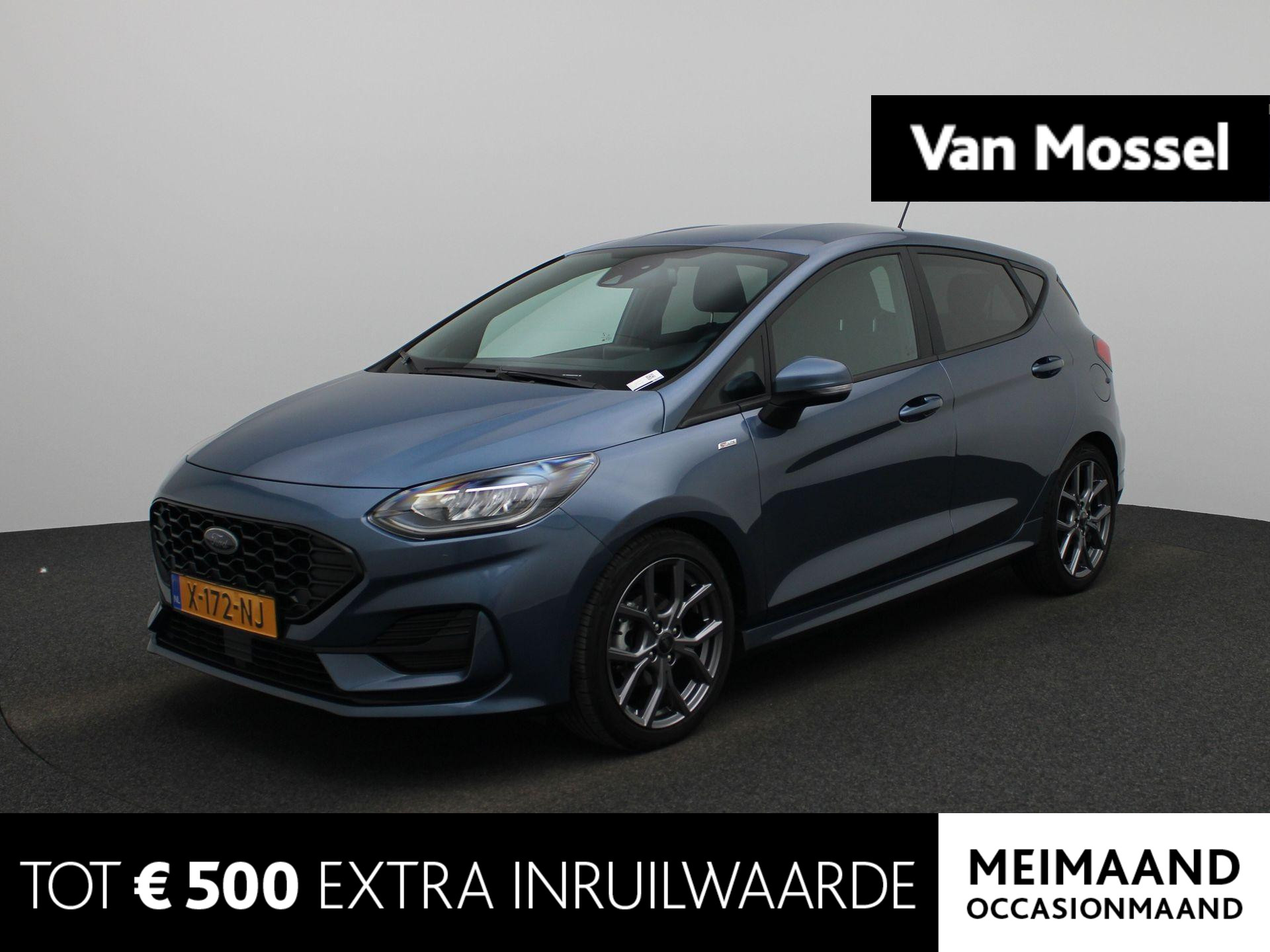 Ford Fiesta 1.0 EcoBoost Hybrid ST-Line | Cruise Control | Climate Control | Winterpakket | Parkeersensoren Achter | Apple Carplay/Android Auto |
