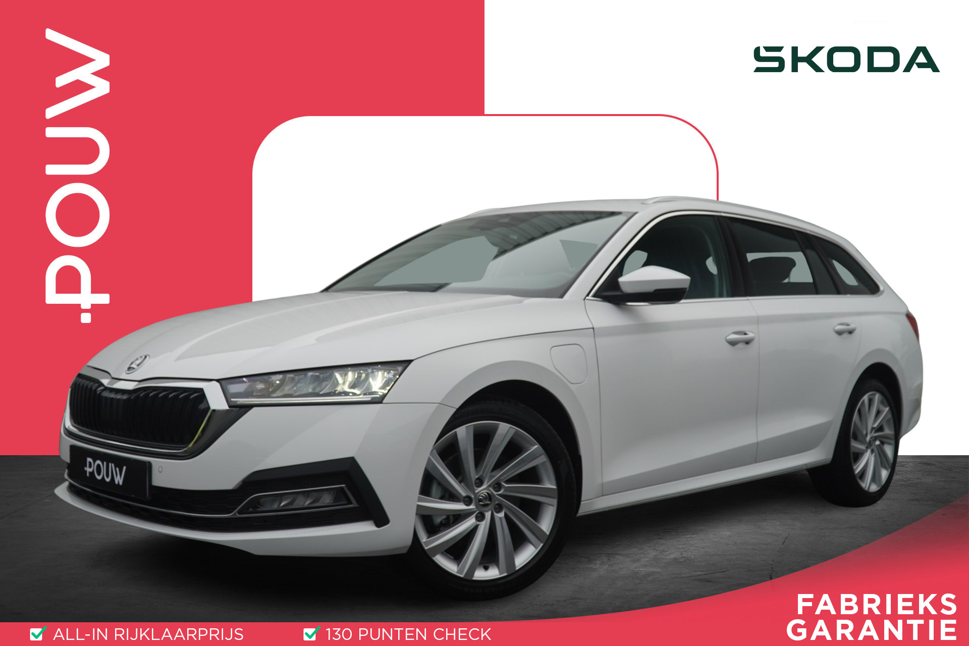 Škoda Octavia Combi 1.4 TSI 204pk iV PHEV Business Edition | Fabrieksnieuw! | 18" Velgen | SoH 100%