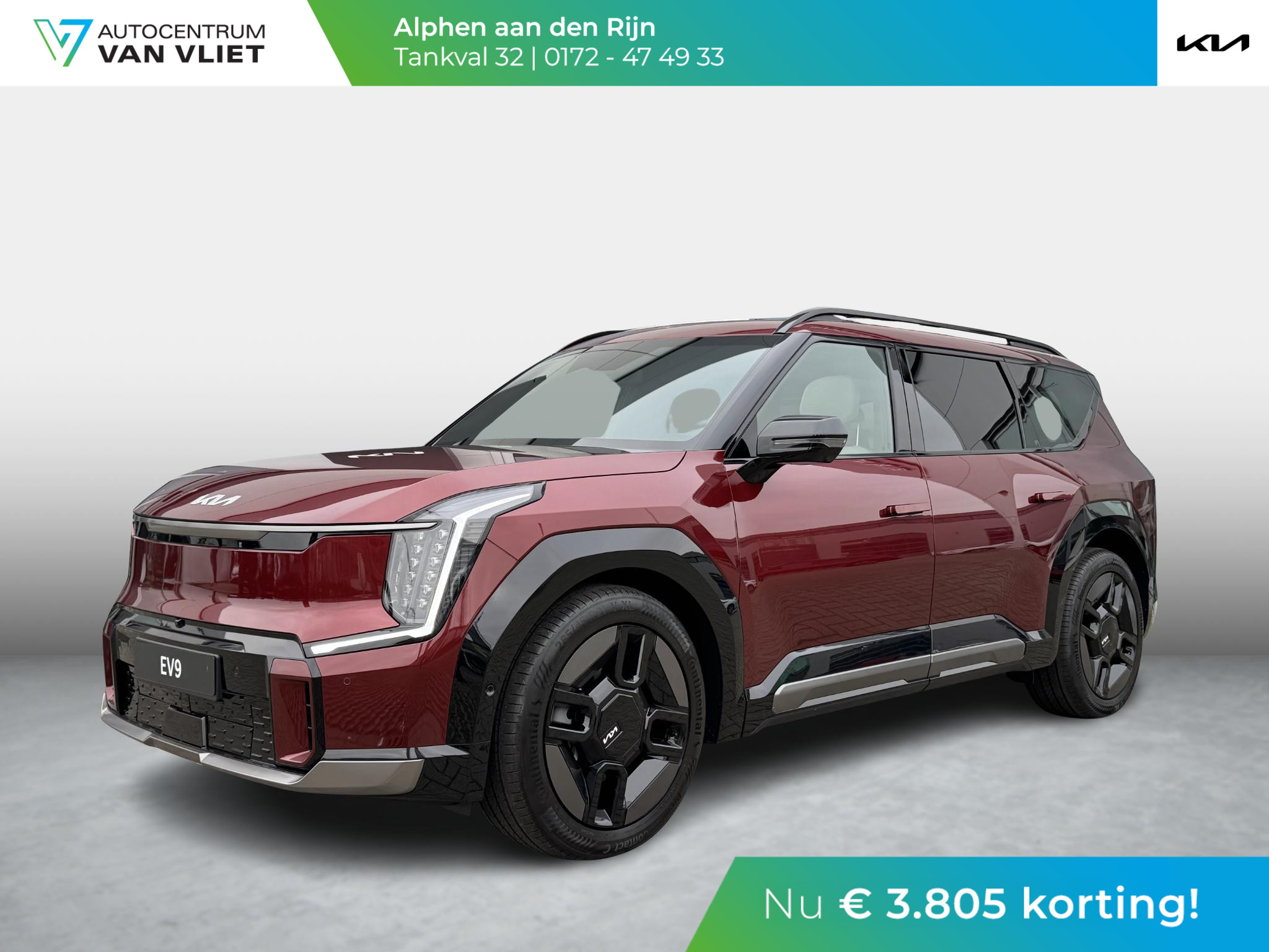 Kia EV9 GT-Line AWD 99.8 kWh |Nieuw te bestellen | LUXSTE UITVOERING |