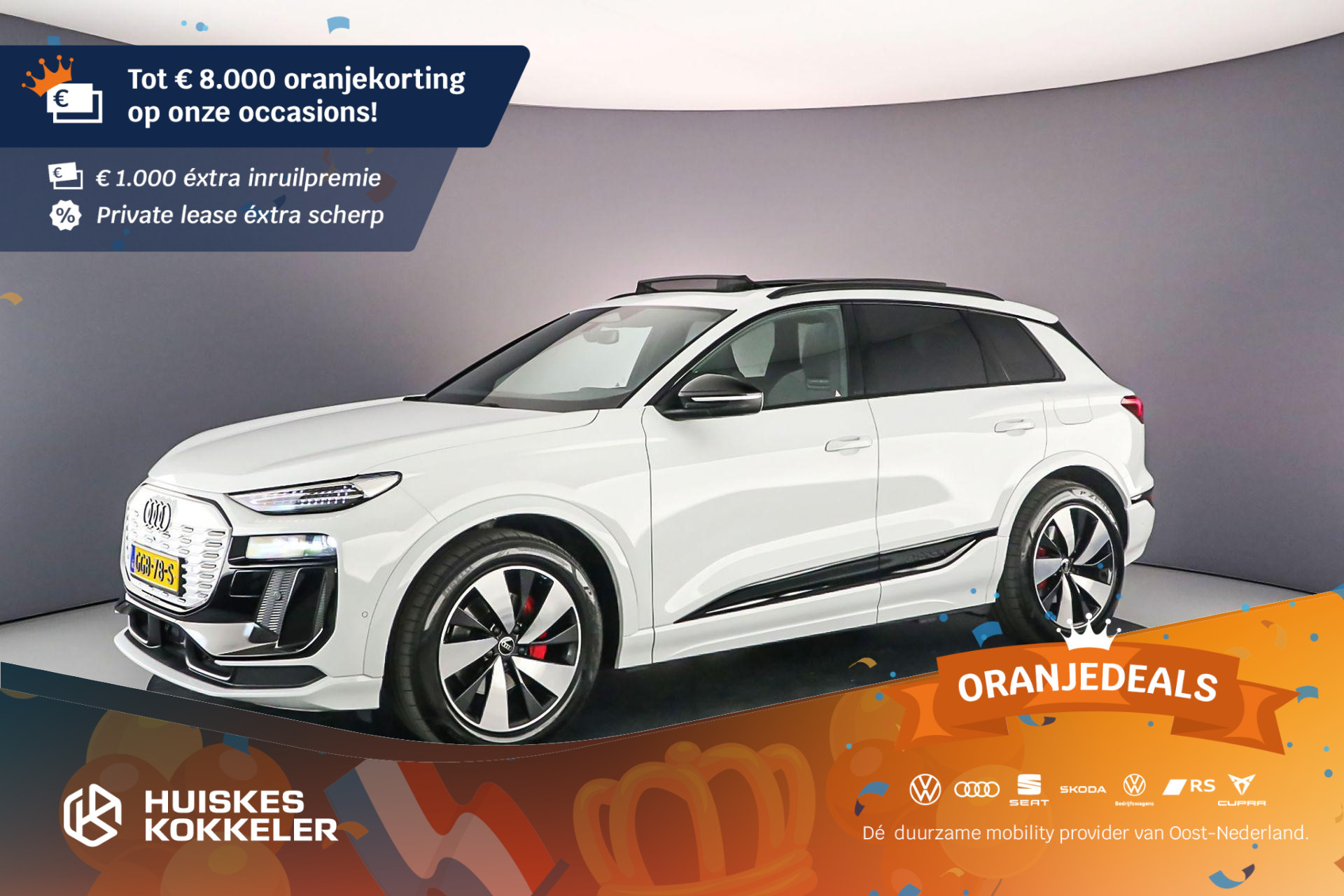 Audi Q6 e-tron S edition 100 kWh | S Line | Bang & Olufsen | Adapt. Air Suspension | Panoramadak |