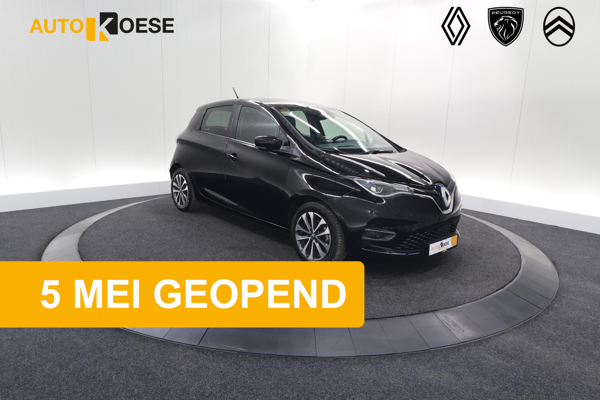 Renault ZOE R135 Intens 52 kWh | Koopaccu | Trekhaak | Camera | Pack Winter | 9.3 Inch Navigatiescherm | Dodehoekdetectie