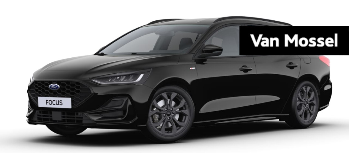 Ford Focus Wagon 1.0 EcoBoost Hybrid ST Line X | NU MET €4.250,00 KORTING!! | AUTOMAAT | 155 PK | WAGON | AGATE BLACK |