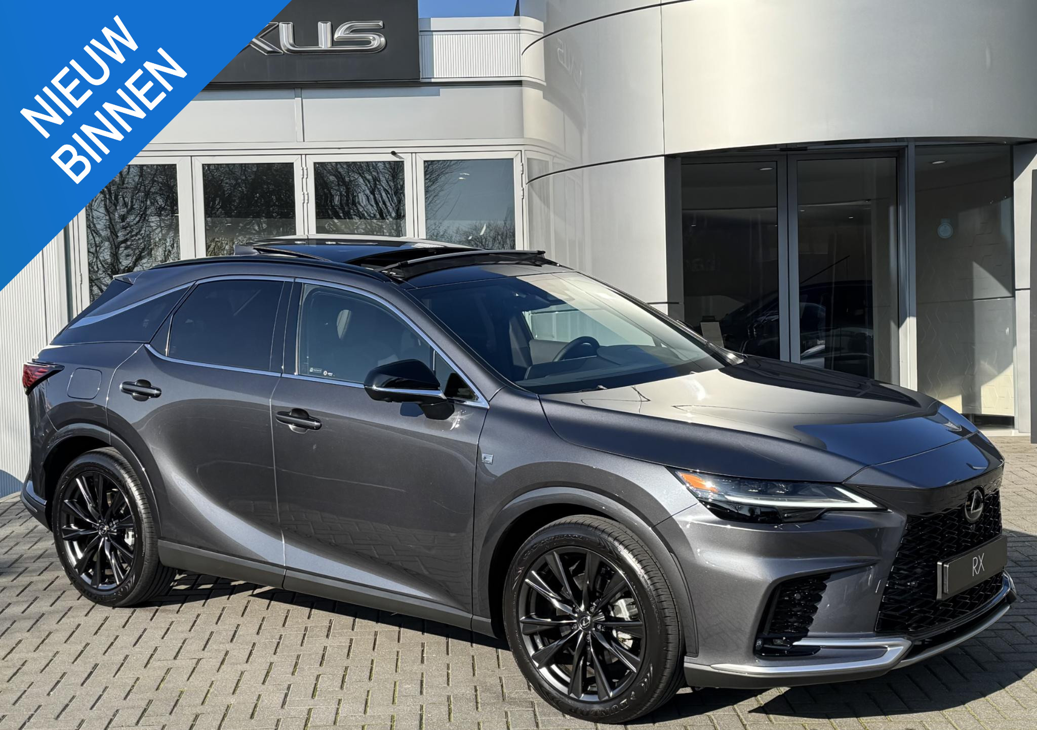 Lexus RX 450h+ Plug-in Hybrid F Sport Design STOELVENT SAFETY PACK HUD SCHUIF/PANODAK ELEK-STOELEN TRIPLE-LED