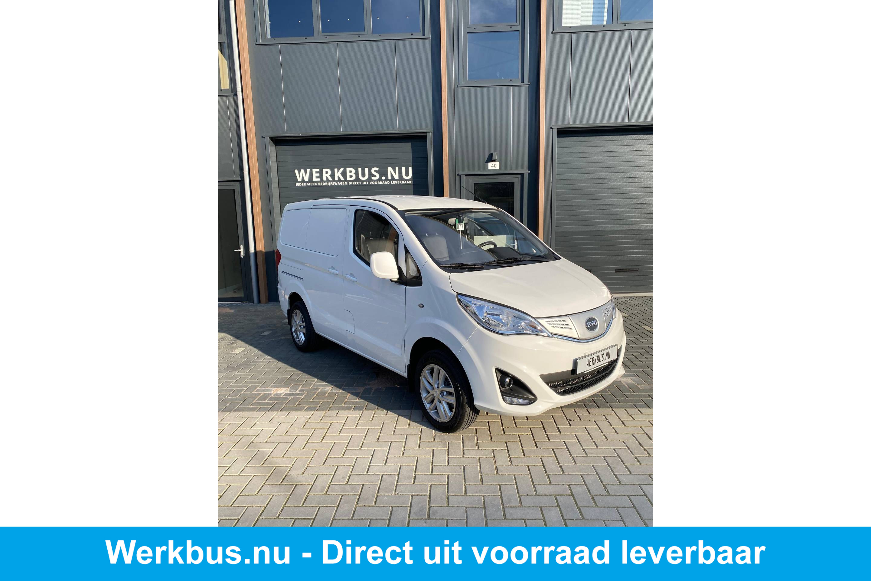 BYD ETP3 Standard 45 kWh Elektrische bedrijfswagen met praktisch gemak!