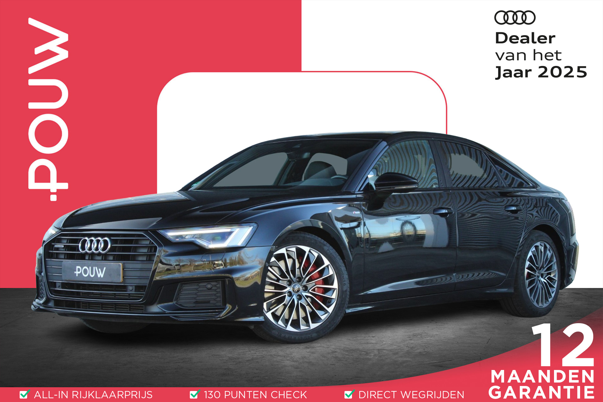 Audi A6 Limousine 55 TFSI e 367pk quattro Competition | Voor Klimatisering | Lane Assist | Audi Drive Select | Apple Carplay/ Android Auto