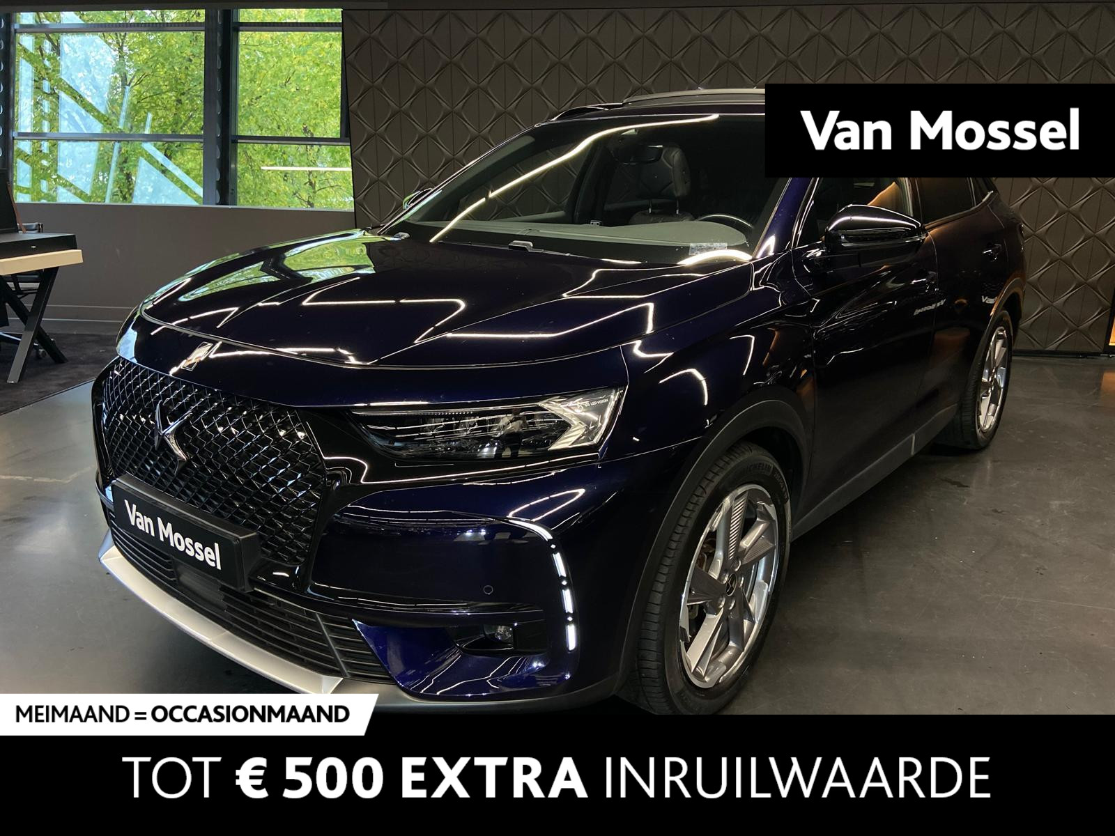 DS DS 7 Crossback E-Tense Rivoli SCHUIFDAK | LEDER | STOELVERWARMING