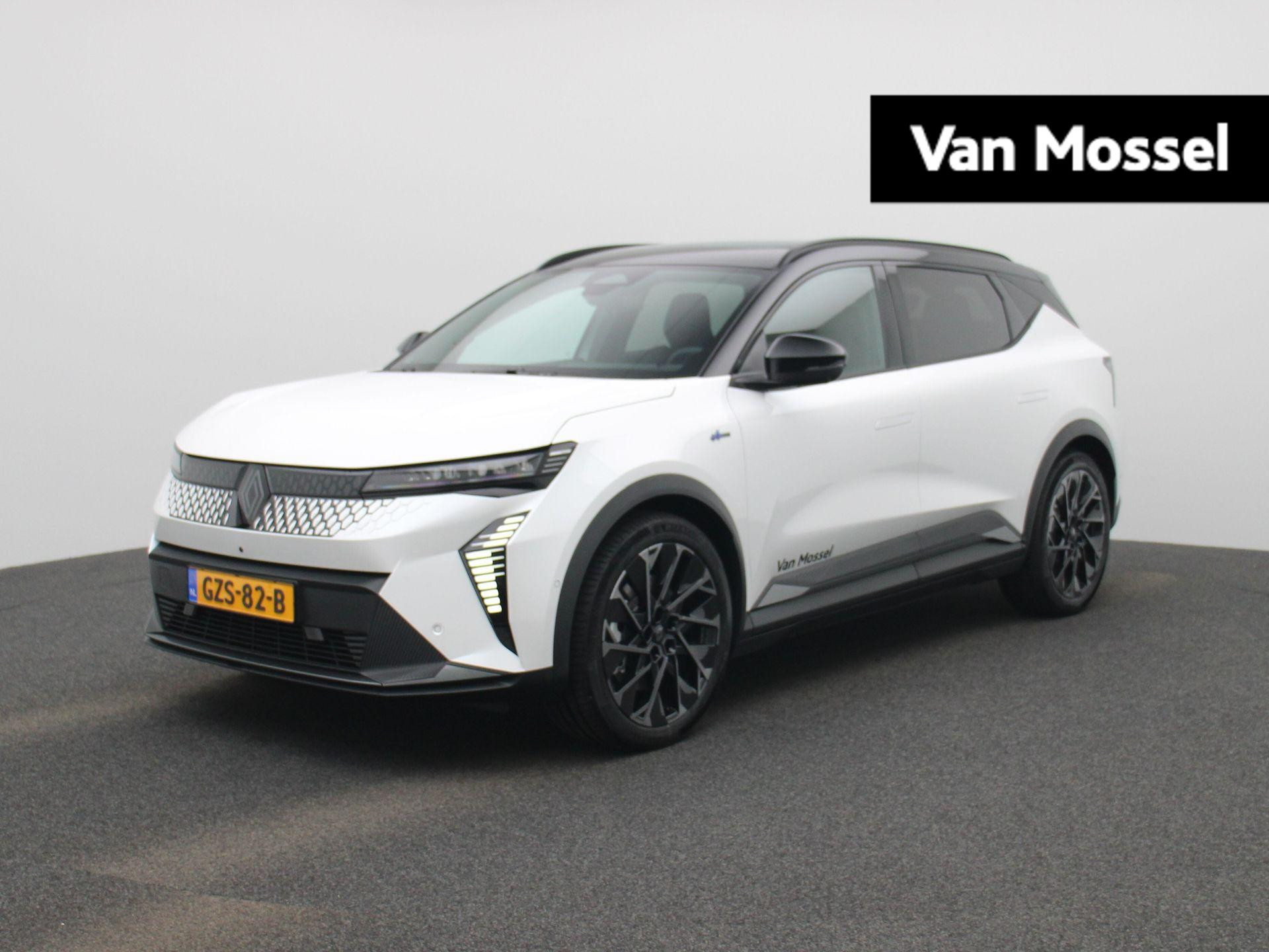 Renault Scénic E-Tech EV87 long range esprit Alpine | Solarbay | Pack Advanced Driving Assist & Augmented Vision | Adaptieve Cruise Control | Stoel- en Stuurwielverwarming | 20" LMV 'Speedway' | Elektrische Achterklep | Sportstoelen