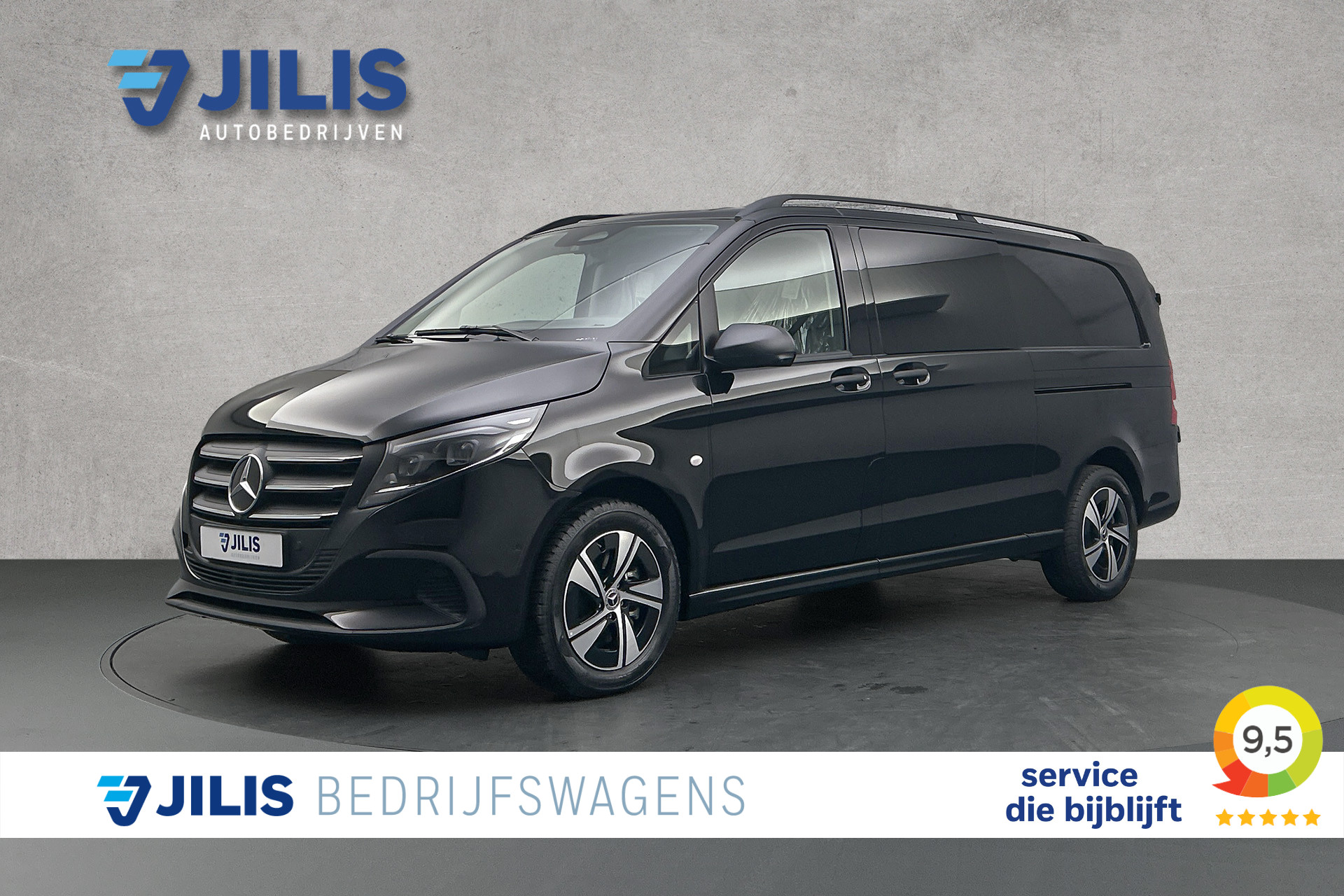 Mercedes-Benz Vito 119 CDI L3 Dubbel cabine | Adaptieve cruise control | Trekhaak | Leder | Camera | Dubbel schuifdeur