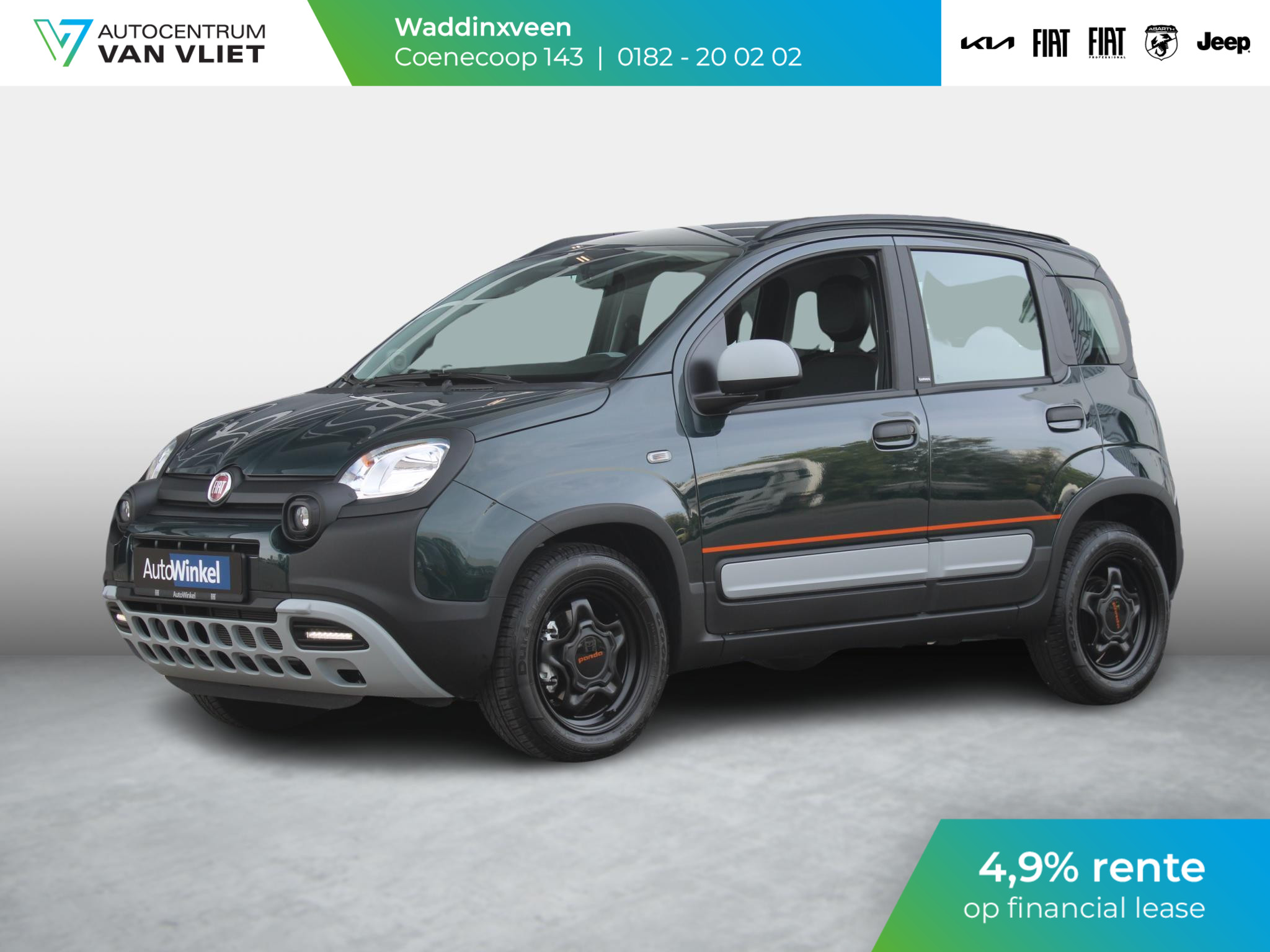 Fiat Panda Hybrid Garmin Cross | Cruise | Stoelverwarming | DAB | CarPlay