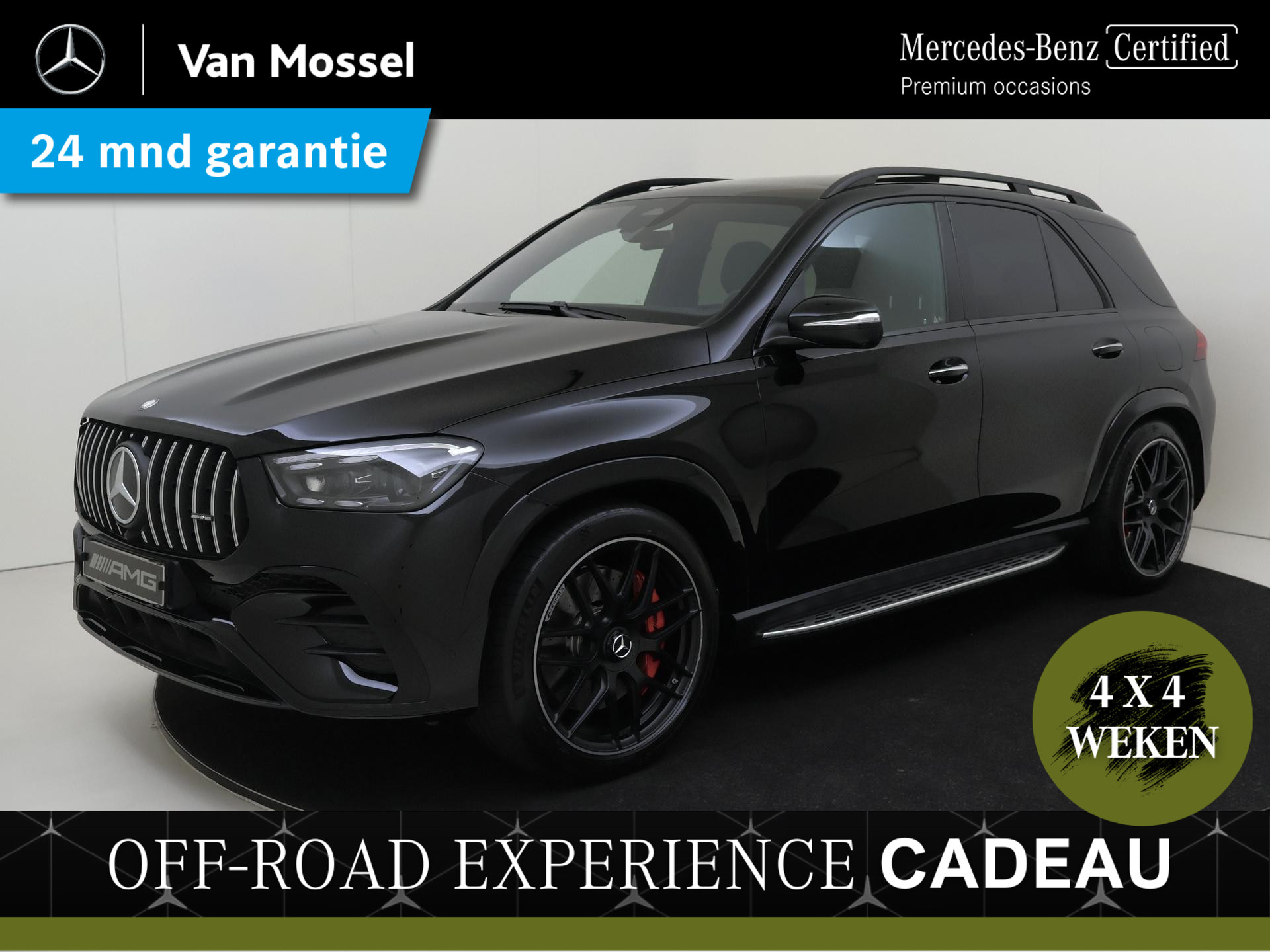 Mercedes-Benz GLE AMG 53 Hybrid 4MATIC+ Premium Plus /Panoramadak / Rijassistentiepakket/ Burmester /22 Inch /Stoel ventilatie