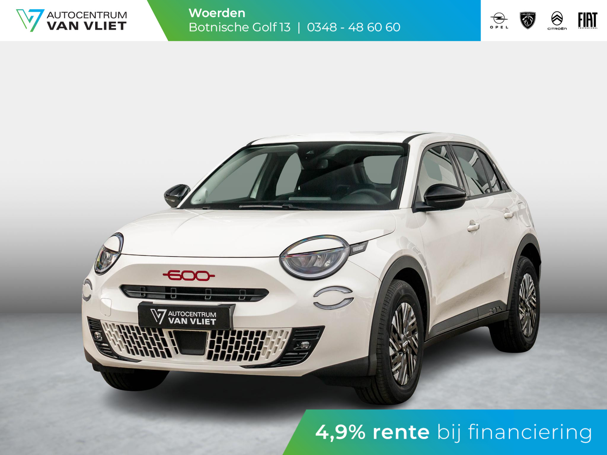 Fiat 600 600e RED 54 kWh | Mega scherpe Prijs, zolang de voorraad strekt ! | Gratis Wallbox