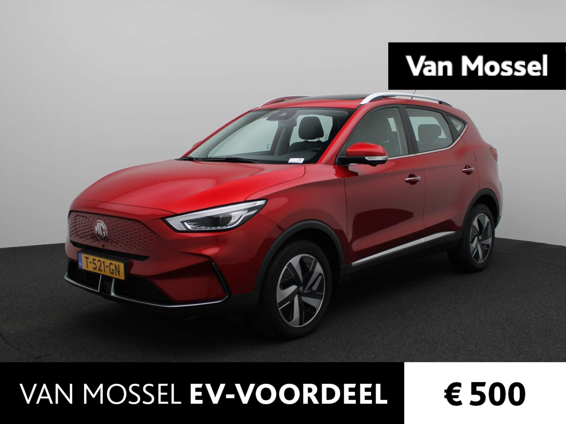 MG ZS-EV Standard Range Luxury 50 kWh | Leder | Navi | ECC | Schuifdak | PDC | LED | Cam |